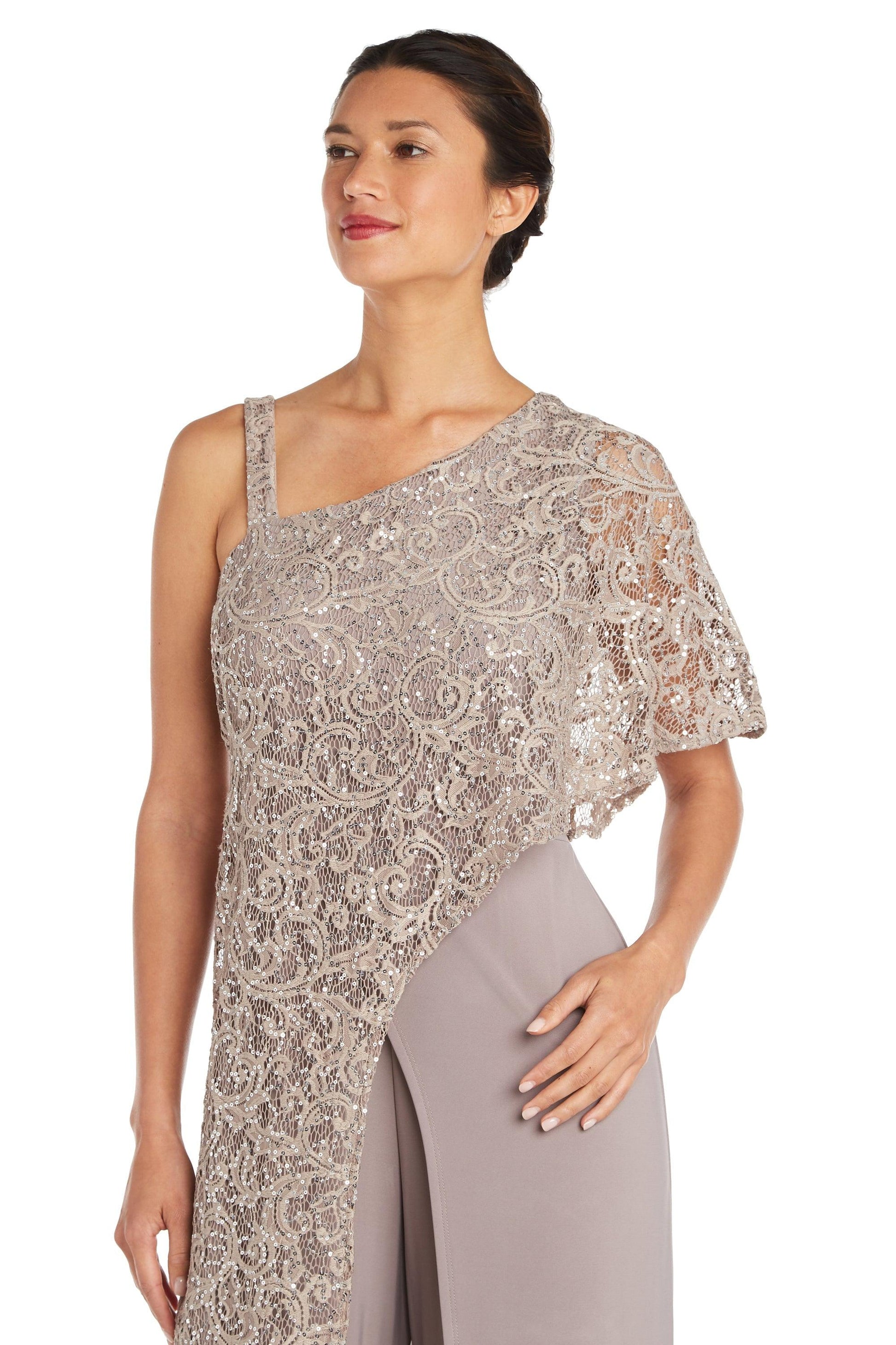 R&M Richards 3556P Formal Evening Petite Jump Suit