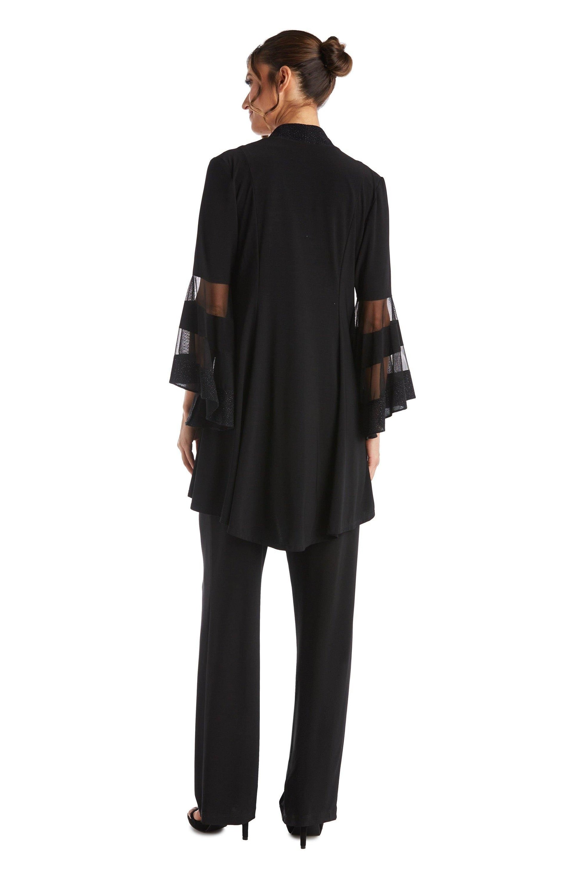 R&M Richards 7241P Formal Petite Duster Pant Suit