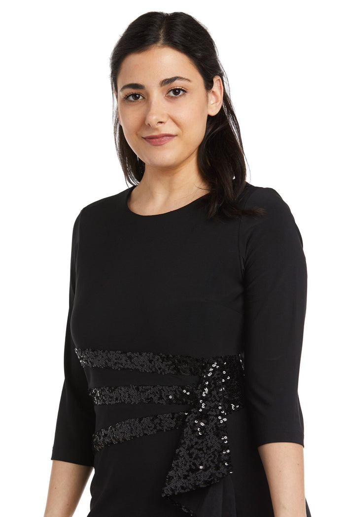 R&M Richards Long Formal Petite Dress 3780P - The Dress Outlet