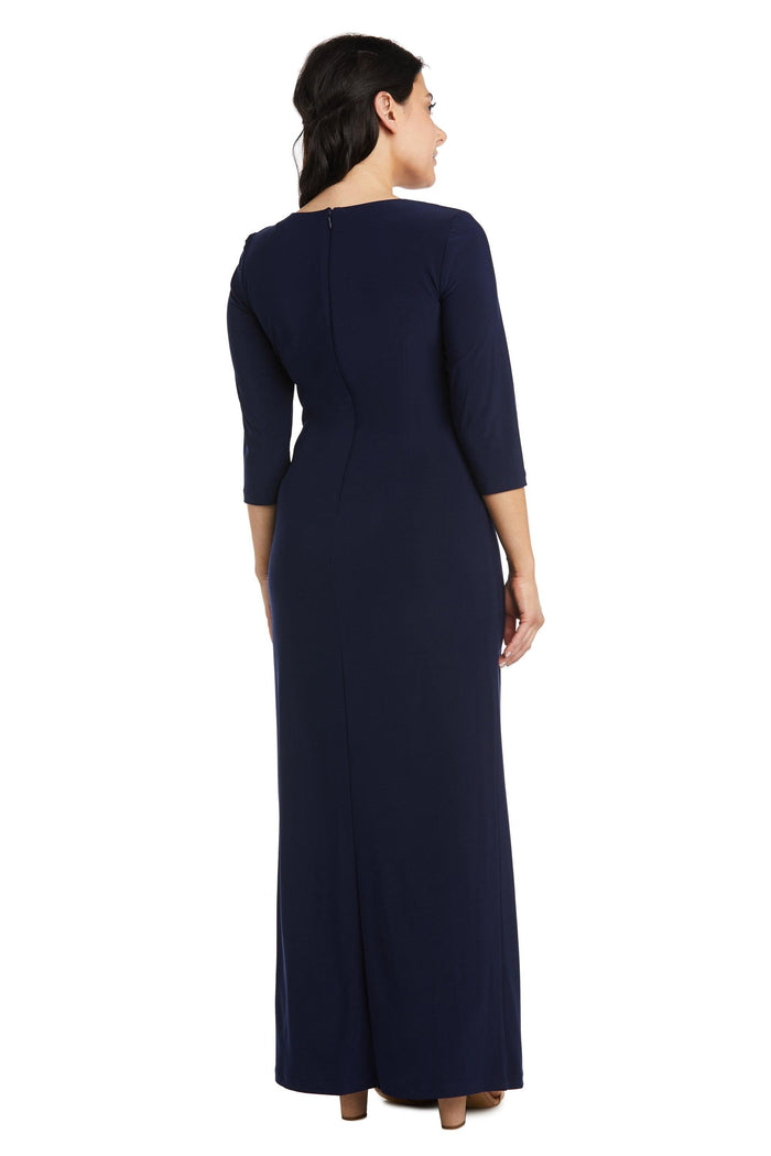R&M Richards Long Formal Petite Dress 3780P - The Dress Outlet