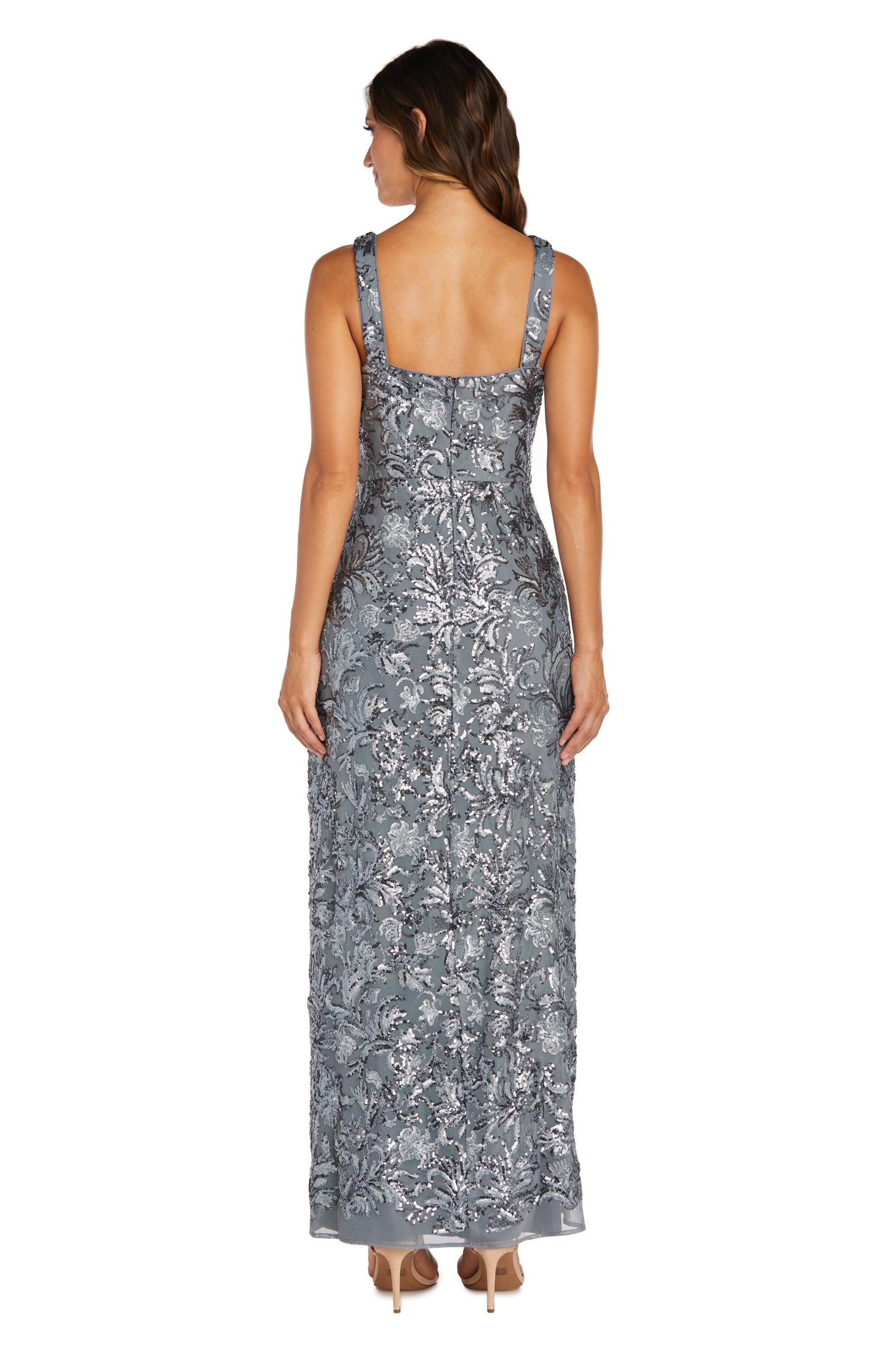 R&M Richards Long Formal Petite Dress 9171P - The Dress Outlet