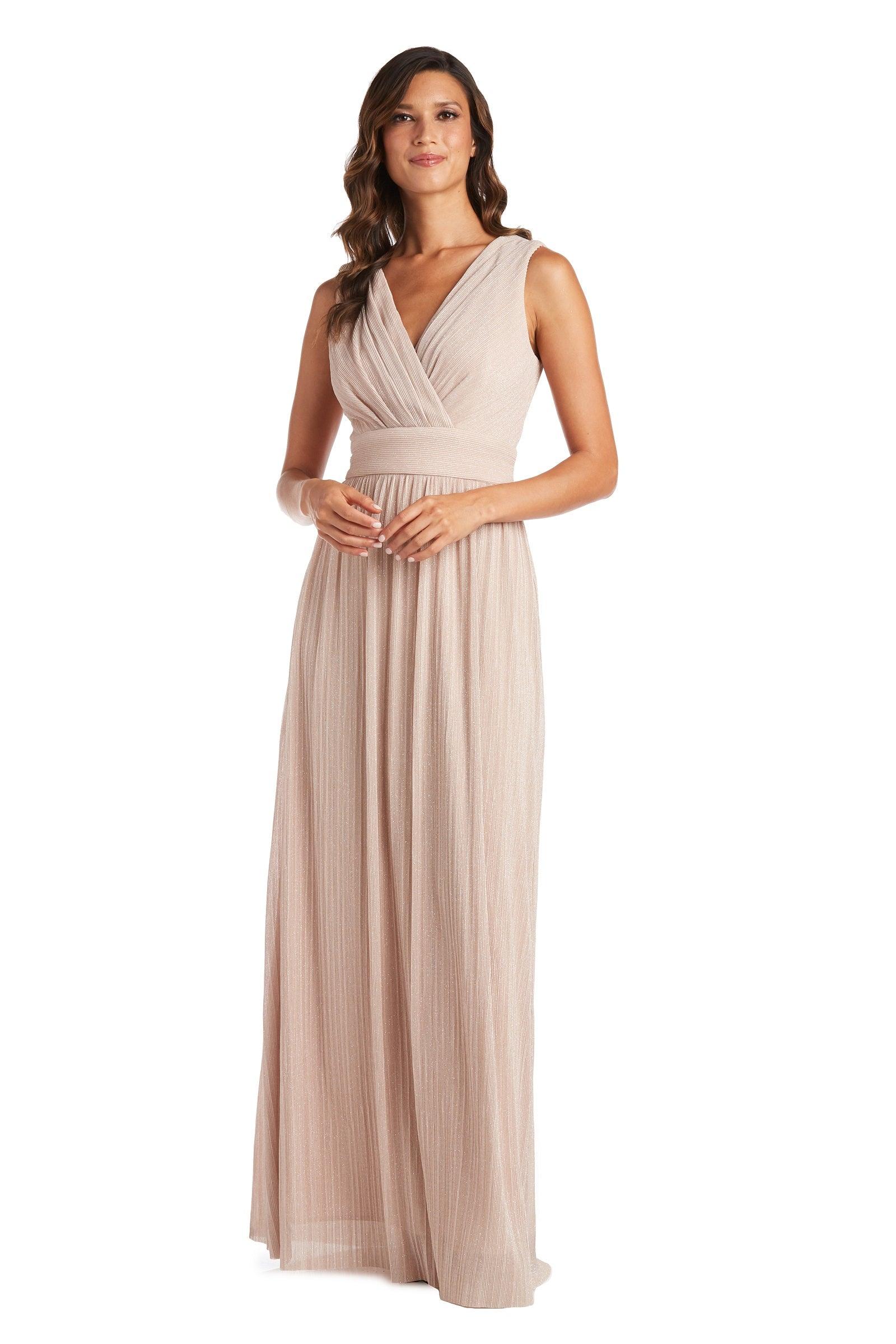 R&M Richards Long Formal Petite Jacket Dress 2475P - The Dress Outlet