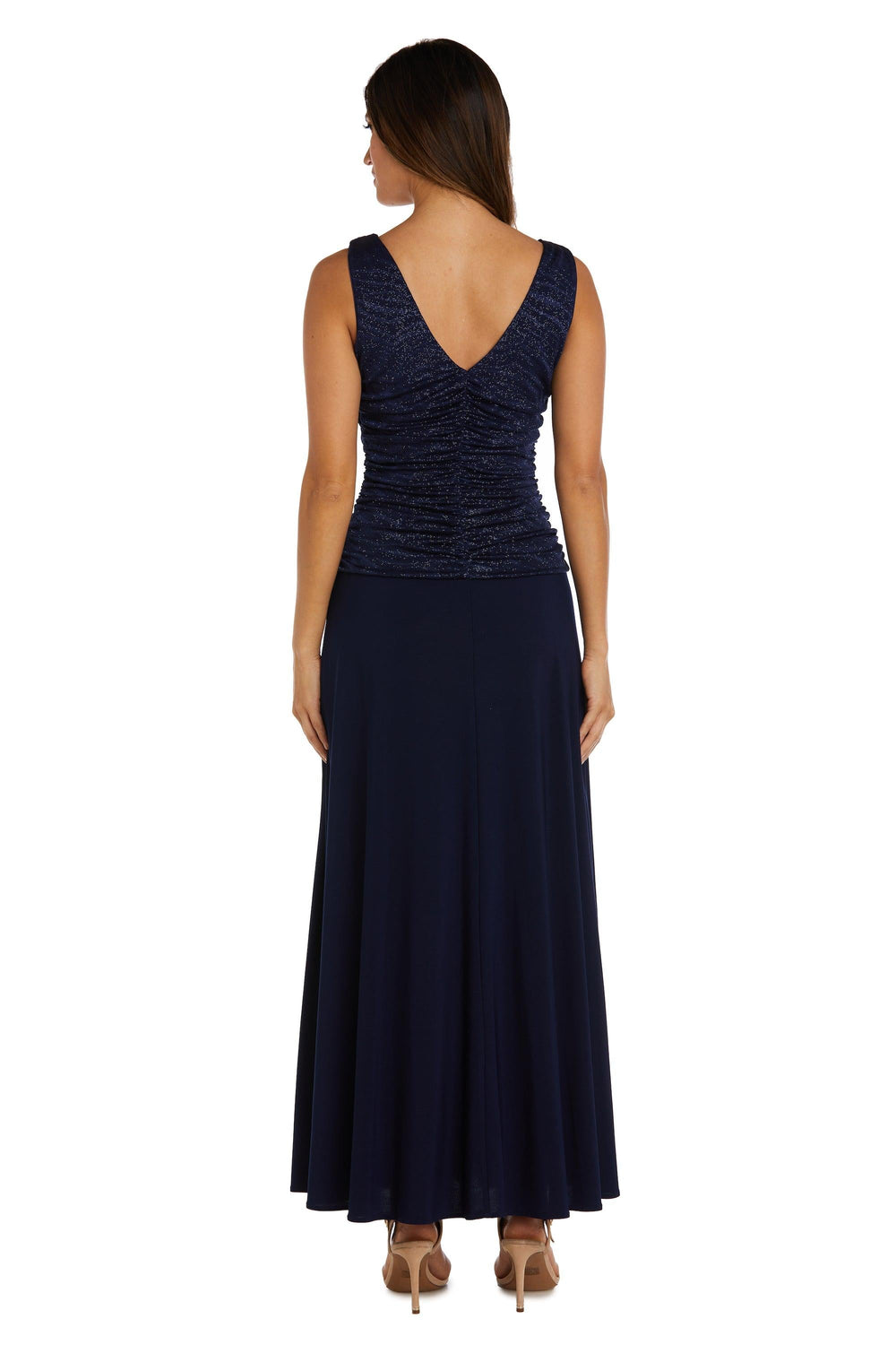 R&M Richards Long Formal Petite Maxi Dress 3629P - The Dress Outlet