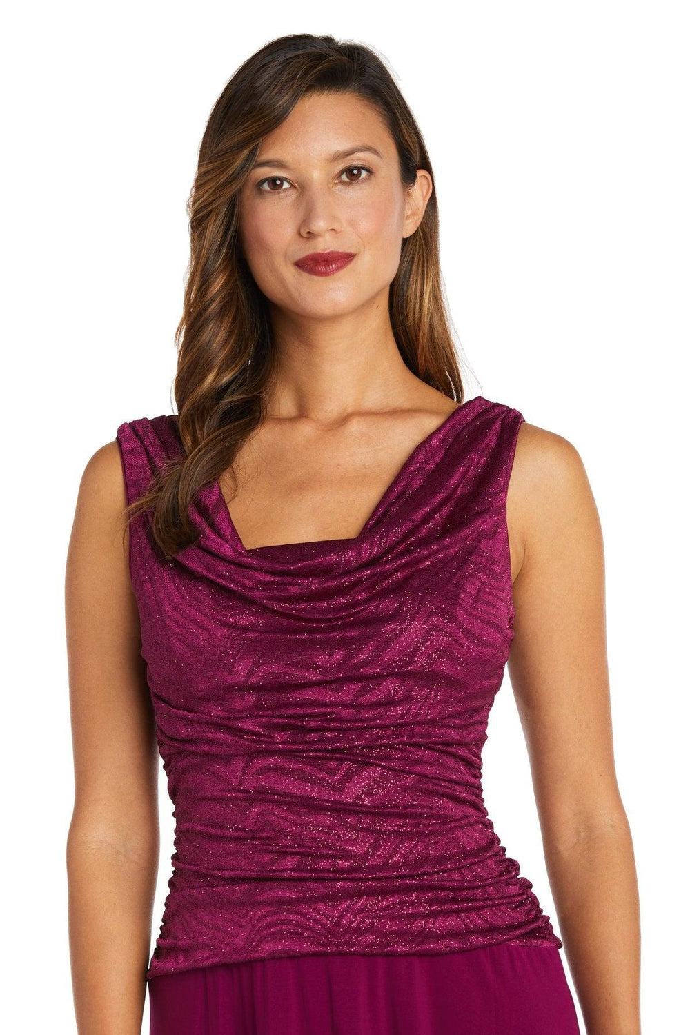 R&M Richards Long Formal Petite Maxi Dress 3629P - The Dress Outlet