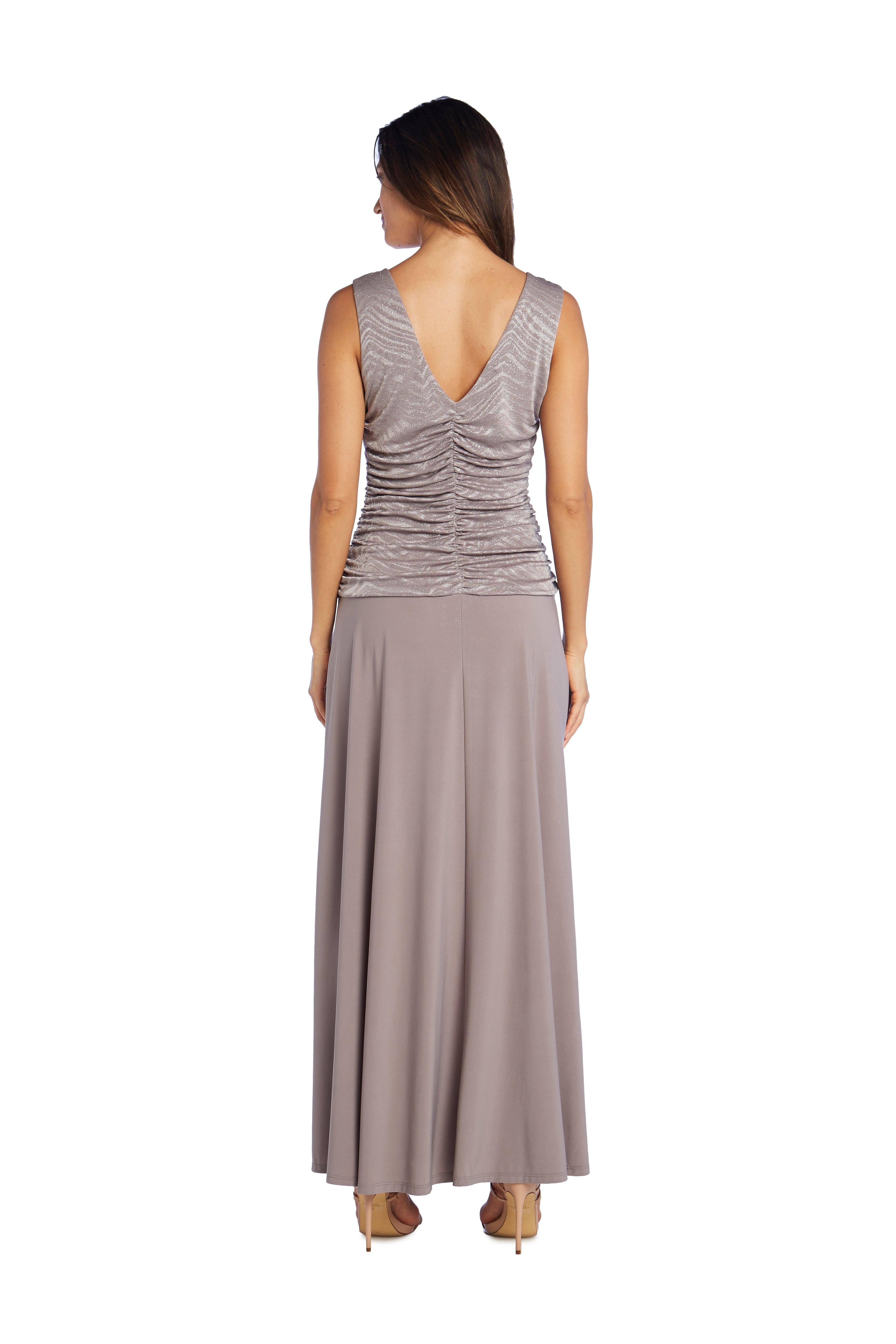 R&M Richards Long Formal Petite Maxi Dress 3629P - The Dress Outlet
