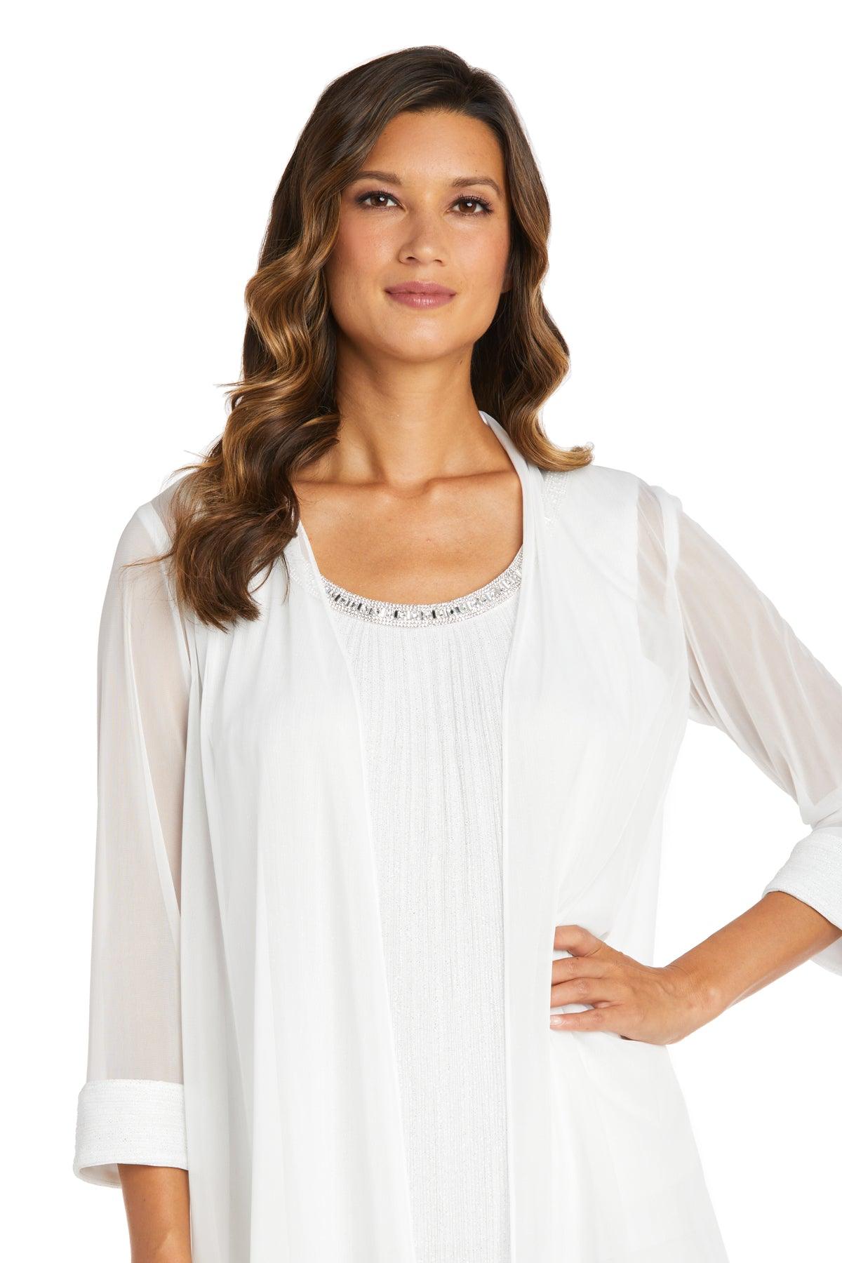 R&M Richards Long Formal Petite Pant Suit 2593P - The Dress Outlet