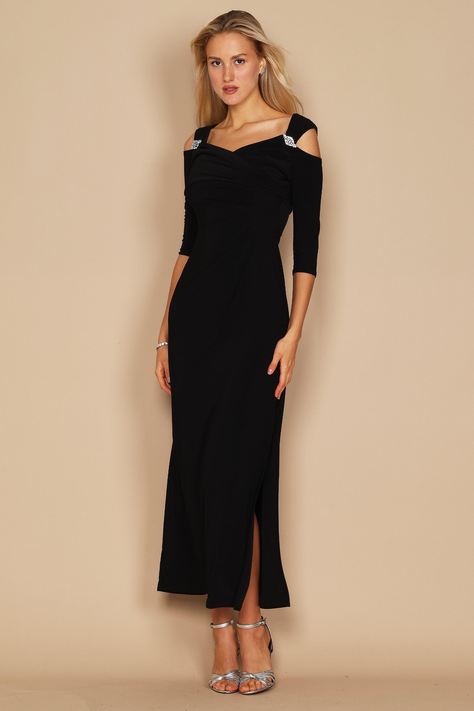 Navy R&M Richards 8950W Plus Size Long Formal Dress for $39.99 – The Dress  Outlet