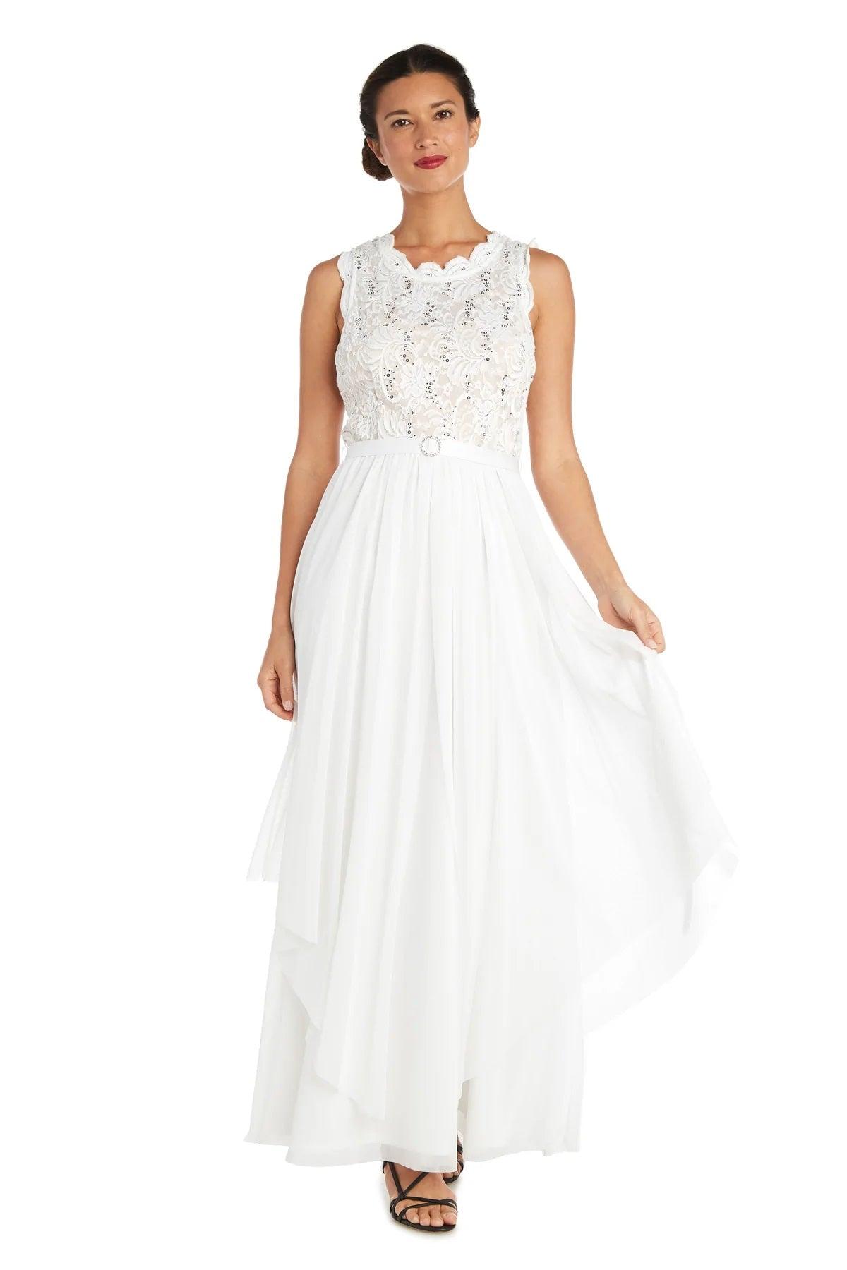 R&M Richards Long Mother of the Bride Dress 9406 - The Dress Outlet