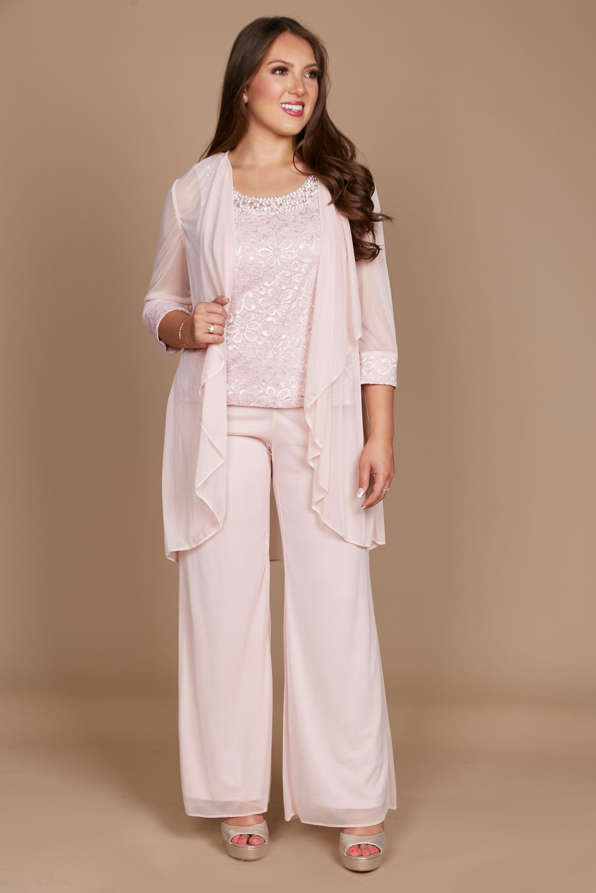 R&M Richards Mother of the Bride Pant Suit CLEARANCE - The Dress Outlet