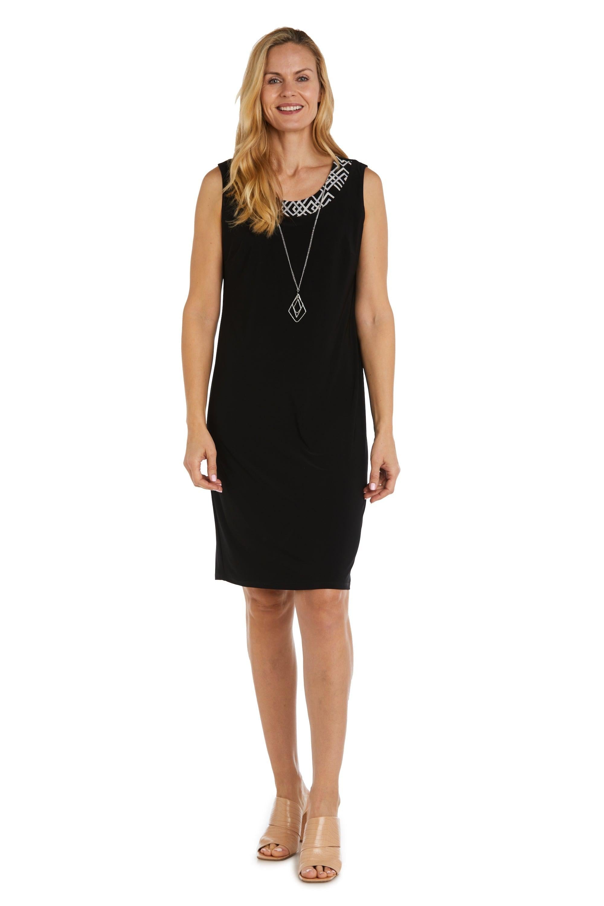 R&M Richards Mother of the Bride Short Dress 9709 - The Dress Outlet