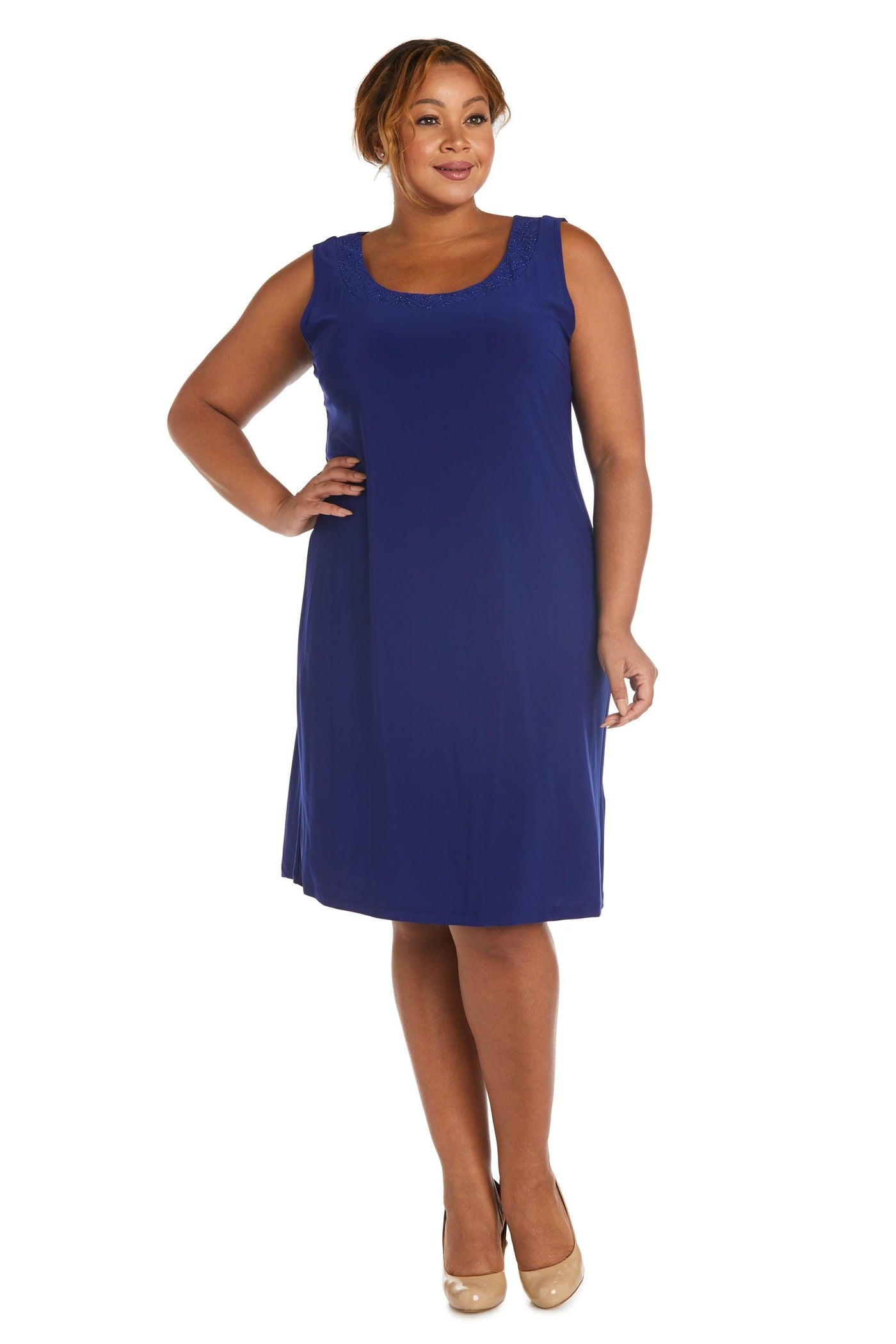 R&M Richards Plus Size Short Jacket Dress 8993W - The Dress Outlet