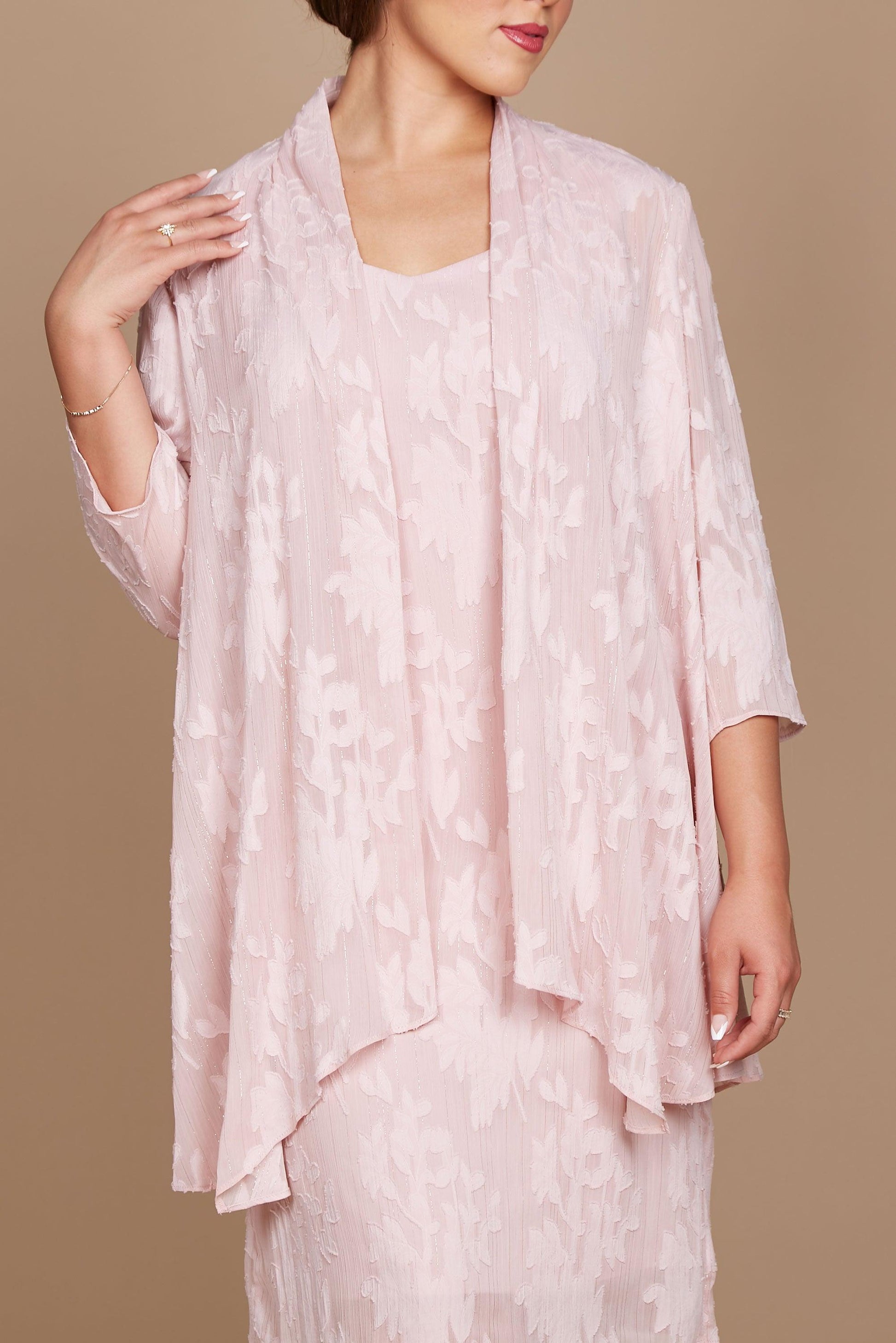 R&M Richards 9458 Short Piece Petite Jacket Dress