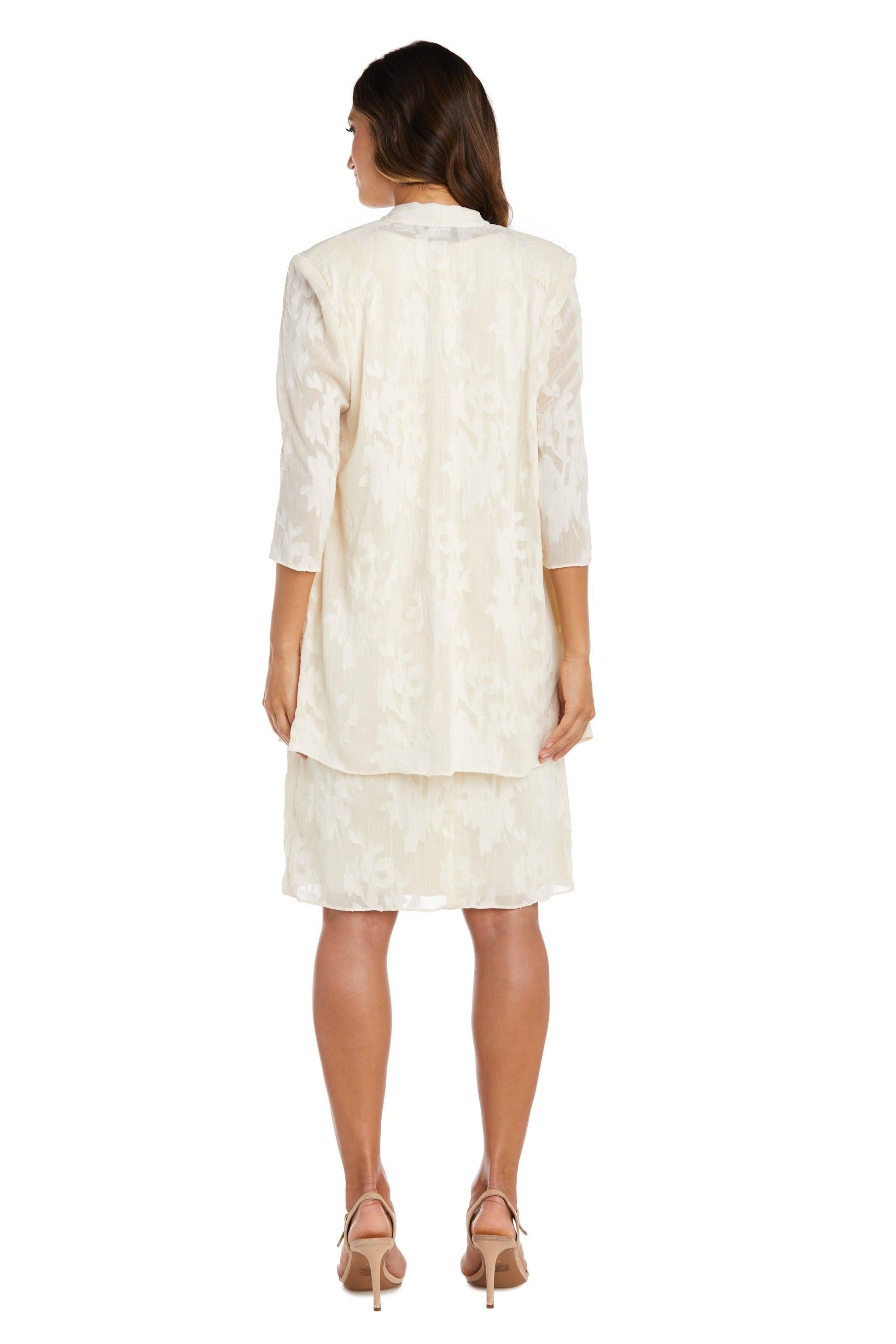 R&M Richards 9458 Short Piece Petite Jacket Dress