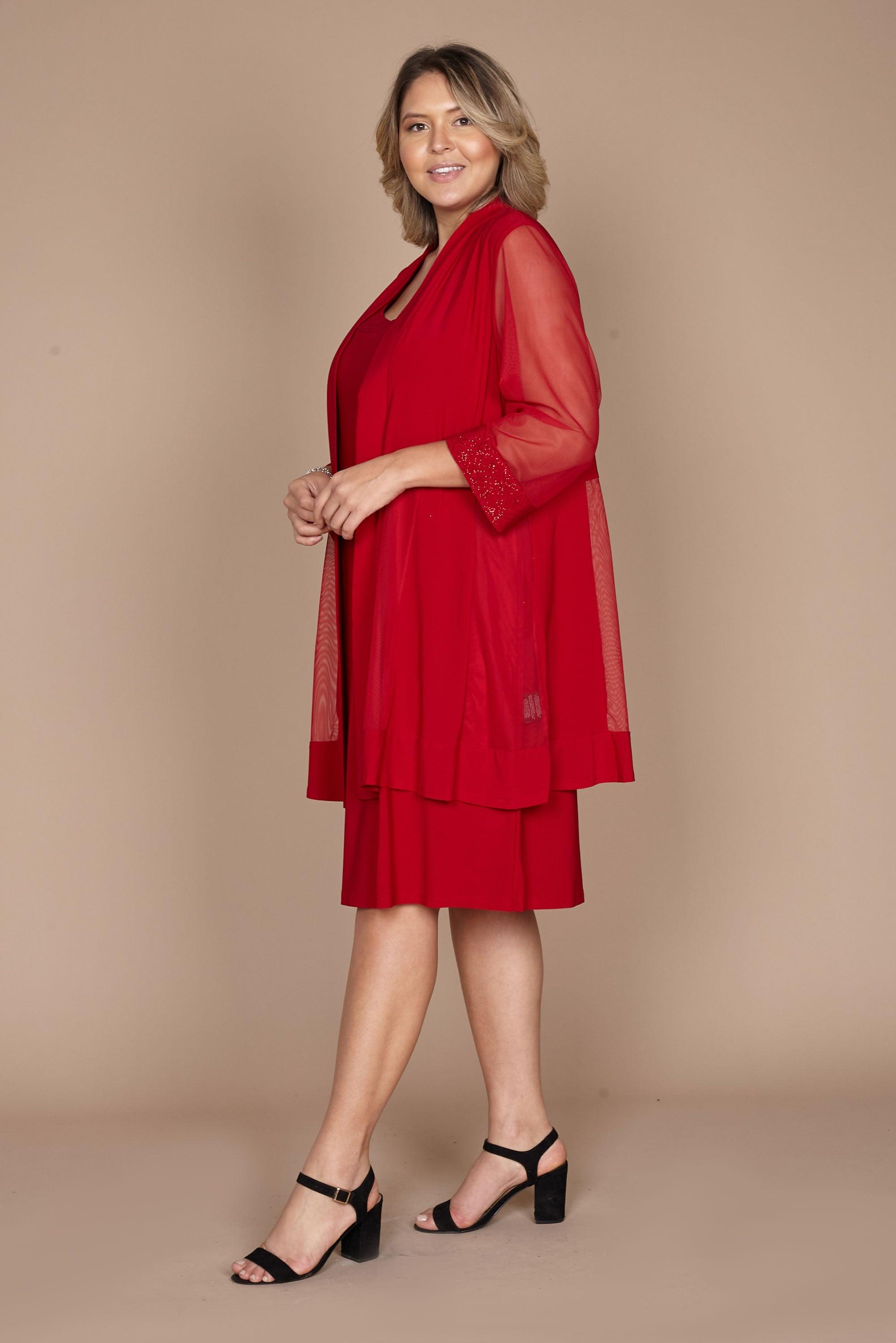 R&M Richards Short Formal Petite Jacket Dress 8271P - The Dress Outlet