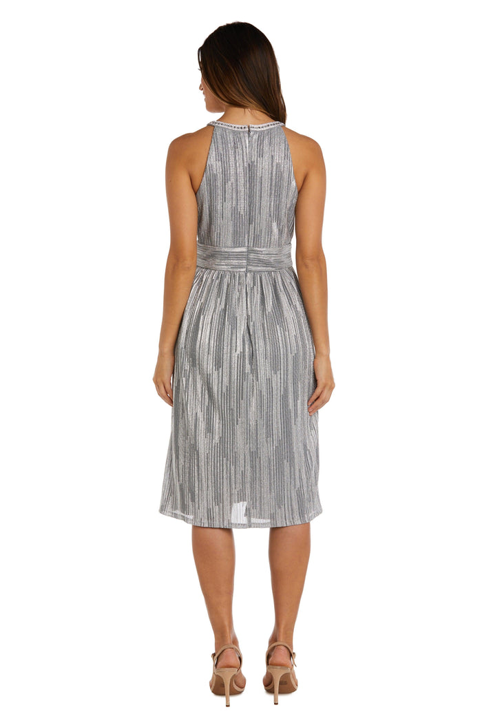 R&M Richards Short Halter Cocktail Dress 2748 - The Dress Outlet