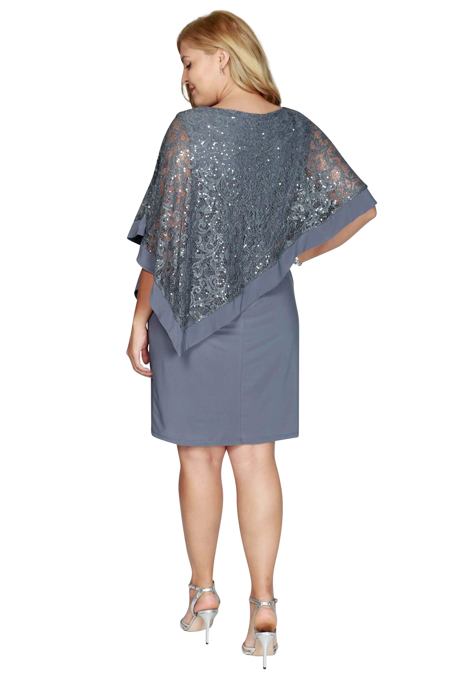 R&M Richards Short Mother of the Bride Dress 2292 - The Dress Outlet