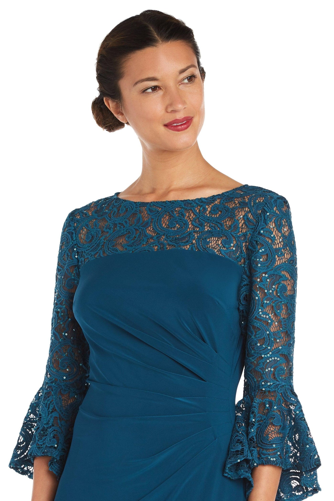 R&M Richards Short Mother of the Bride Dress 2535 - The Dress Outlet