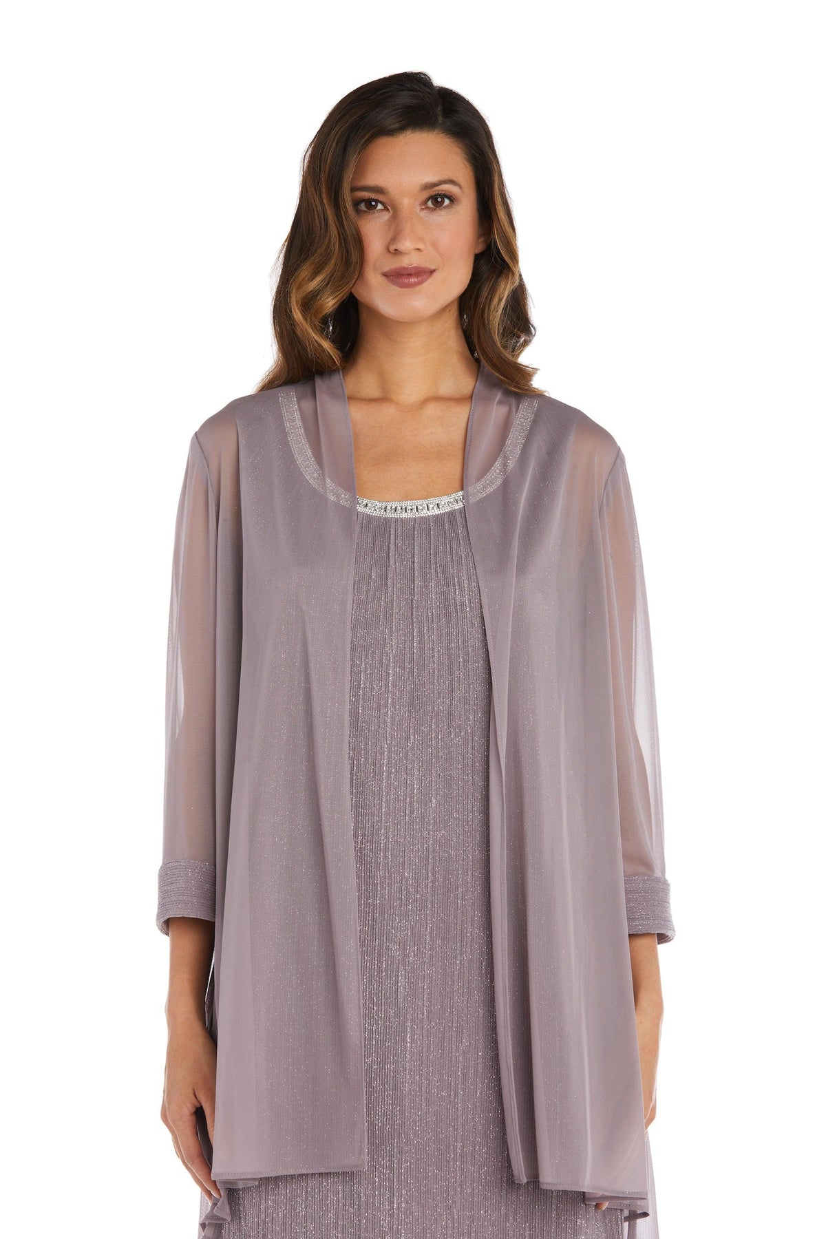 R&M Richards Short Mother of the Bride Dress 2583 - The Dress Outlet