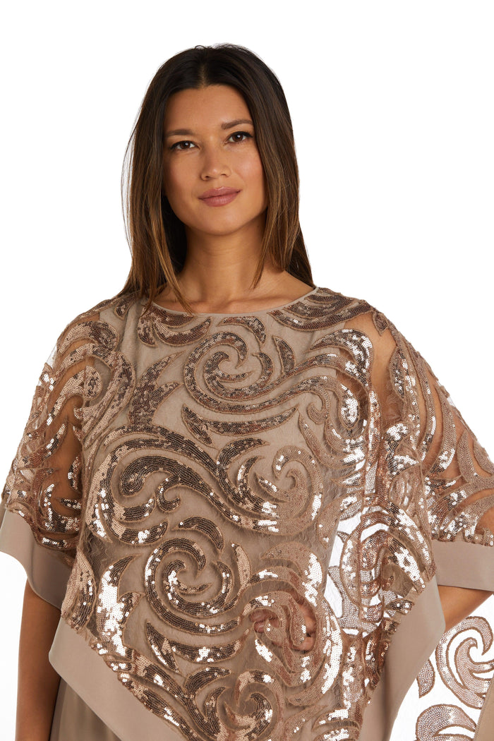 R&M Richards Short Mother of the Bride Dress 2584 - The Dress Outlet