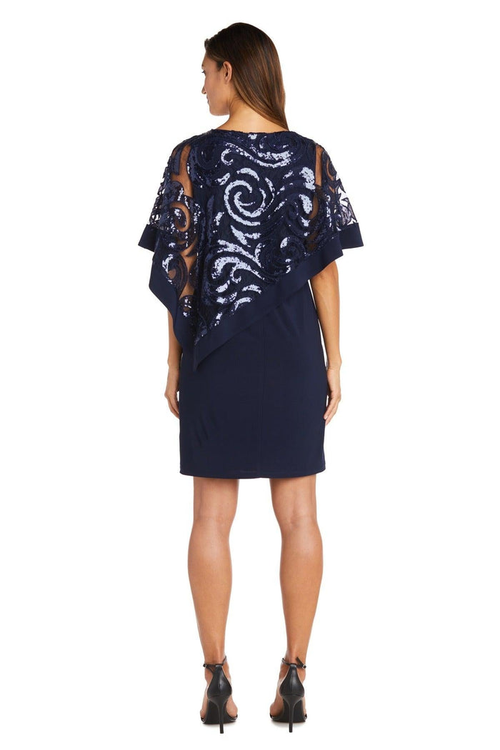 R&M Richards Short Mother of the Bride Dress 2584 - The Dress Outlet