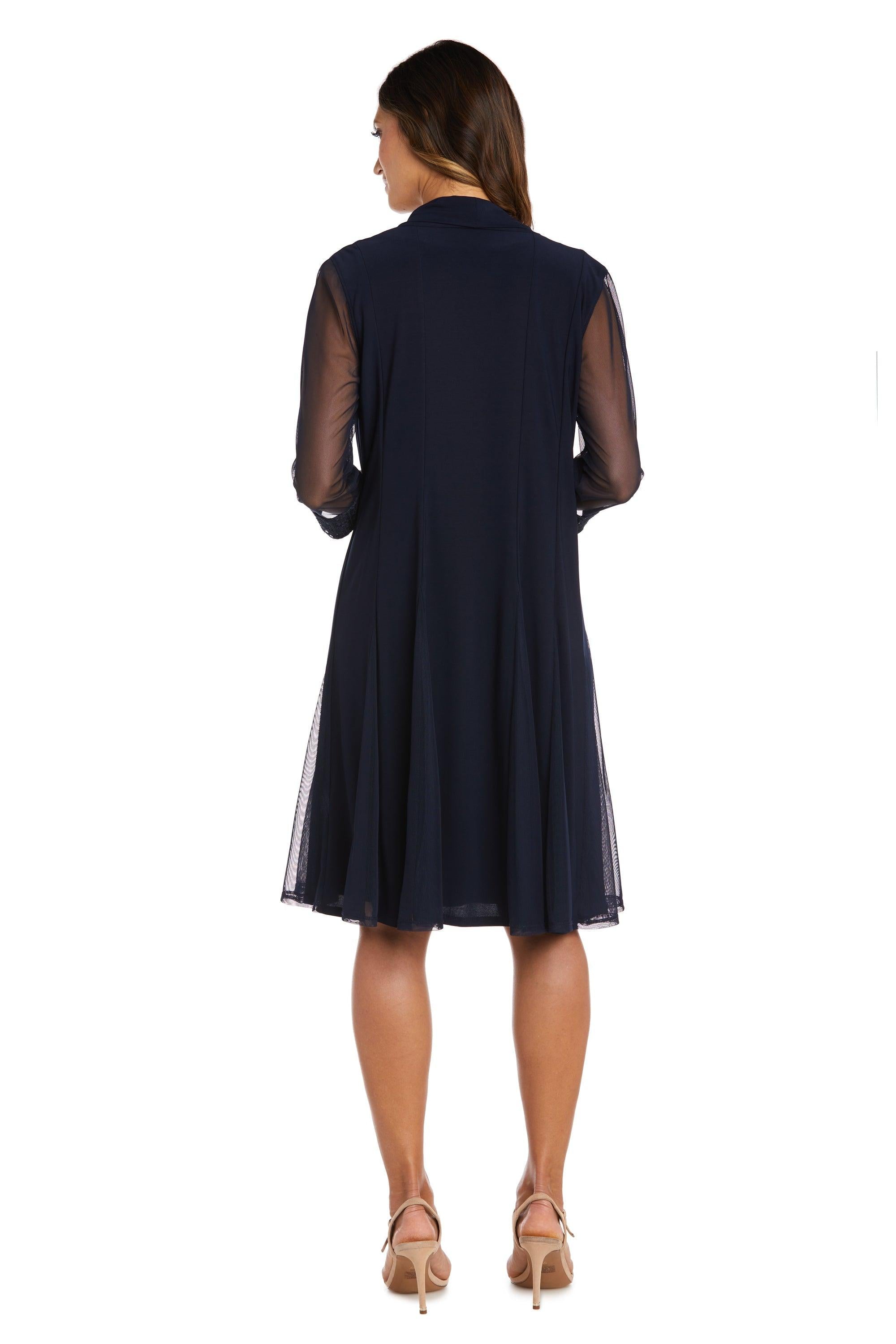 R&M Richards Short Mother of the Bride Dress 3221 - The Dress Outlet