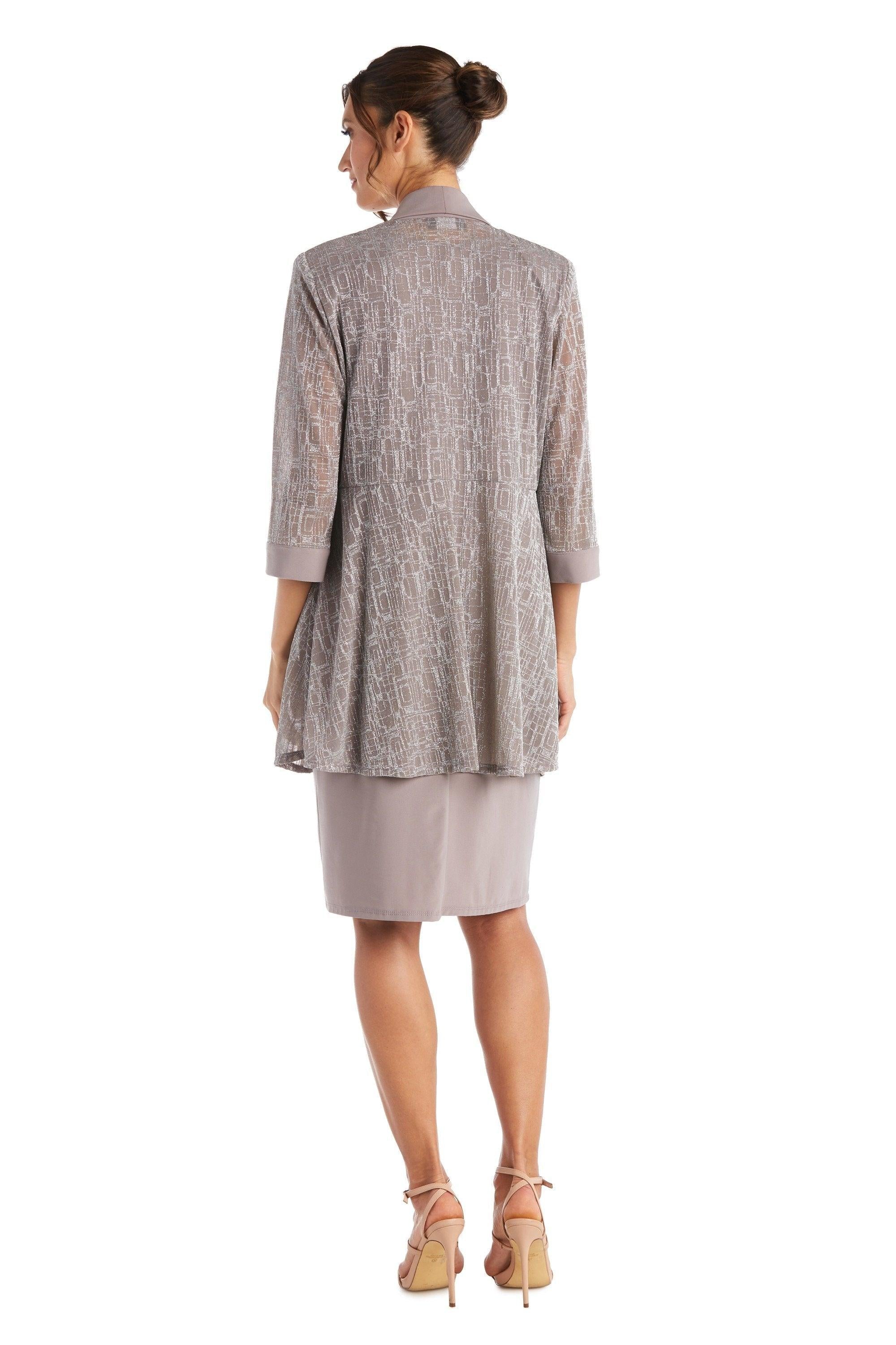 R&M Richards Short Mother of the Bride Dress 5823 - The Dress Outlet