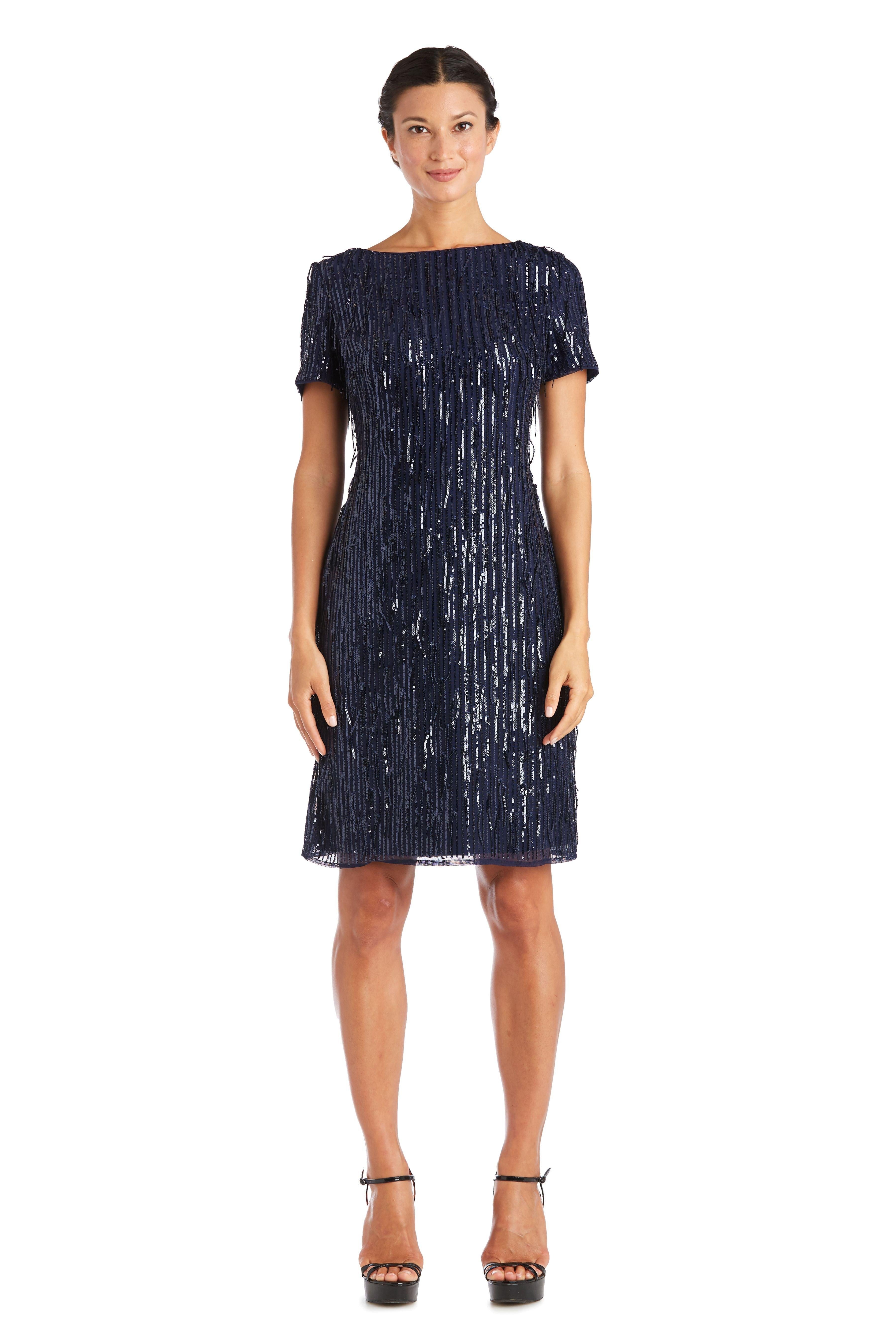 R&M Richards Short Mother of the Bride Dress 7071 - The Dress Outlet