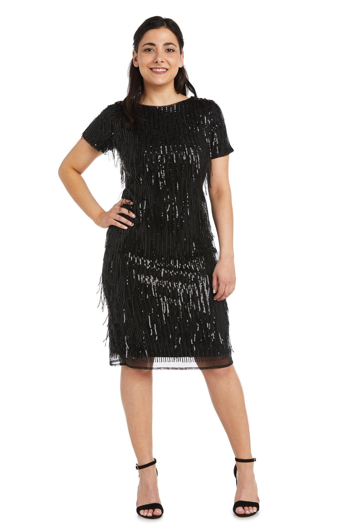 R&M Richards Short Mother of the Bride Dress 7071 - The Dress Outlet
