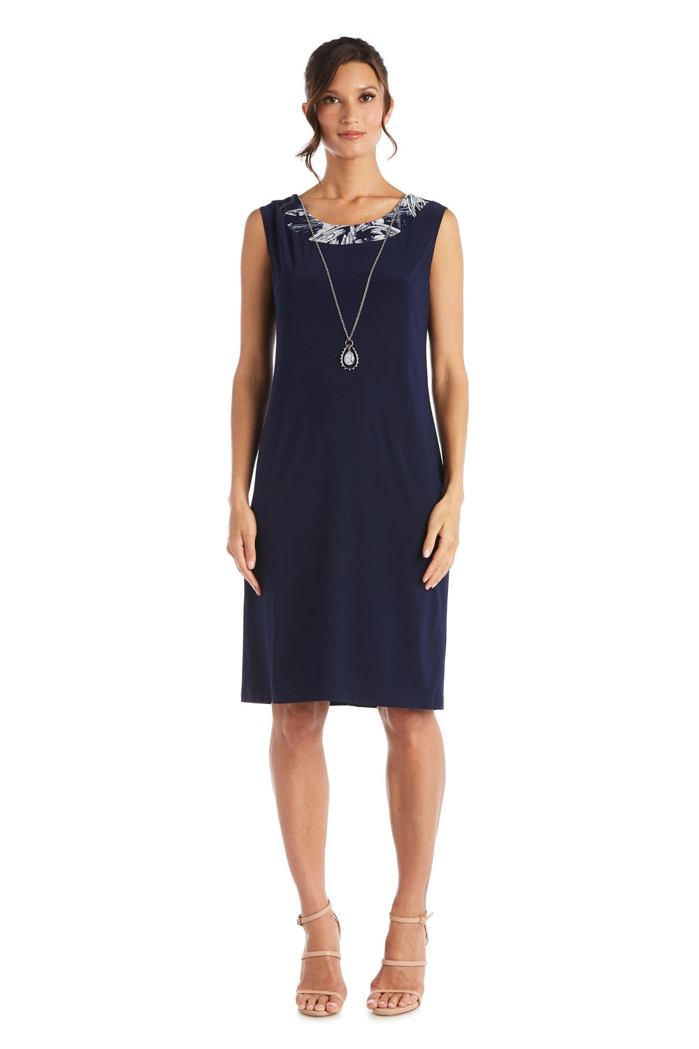 R&M Richards Short Mother of the Bride Dress 7117 - The Dress Outlet