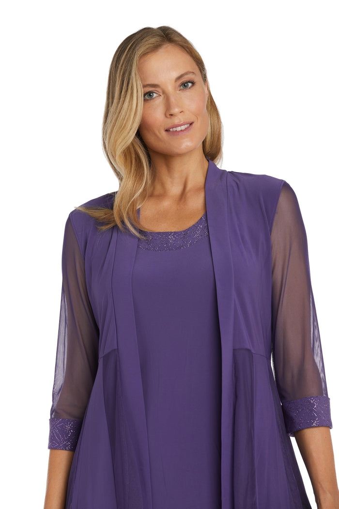 R&M Richards Short Mother of the Bride Dress 8271 - The Dress Outlet