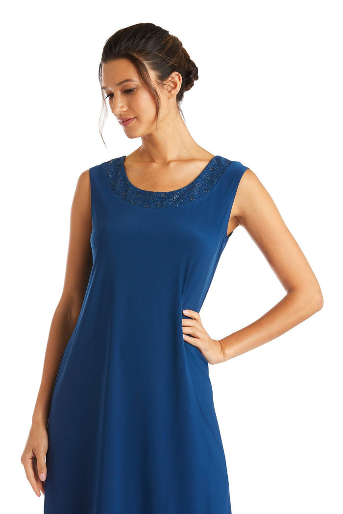 R&M Richards Short Mother of the Bride Dress 8271 - The Dress Outlet