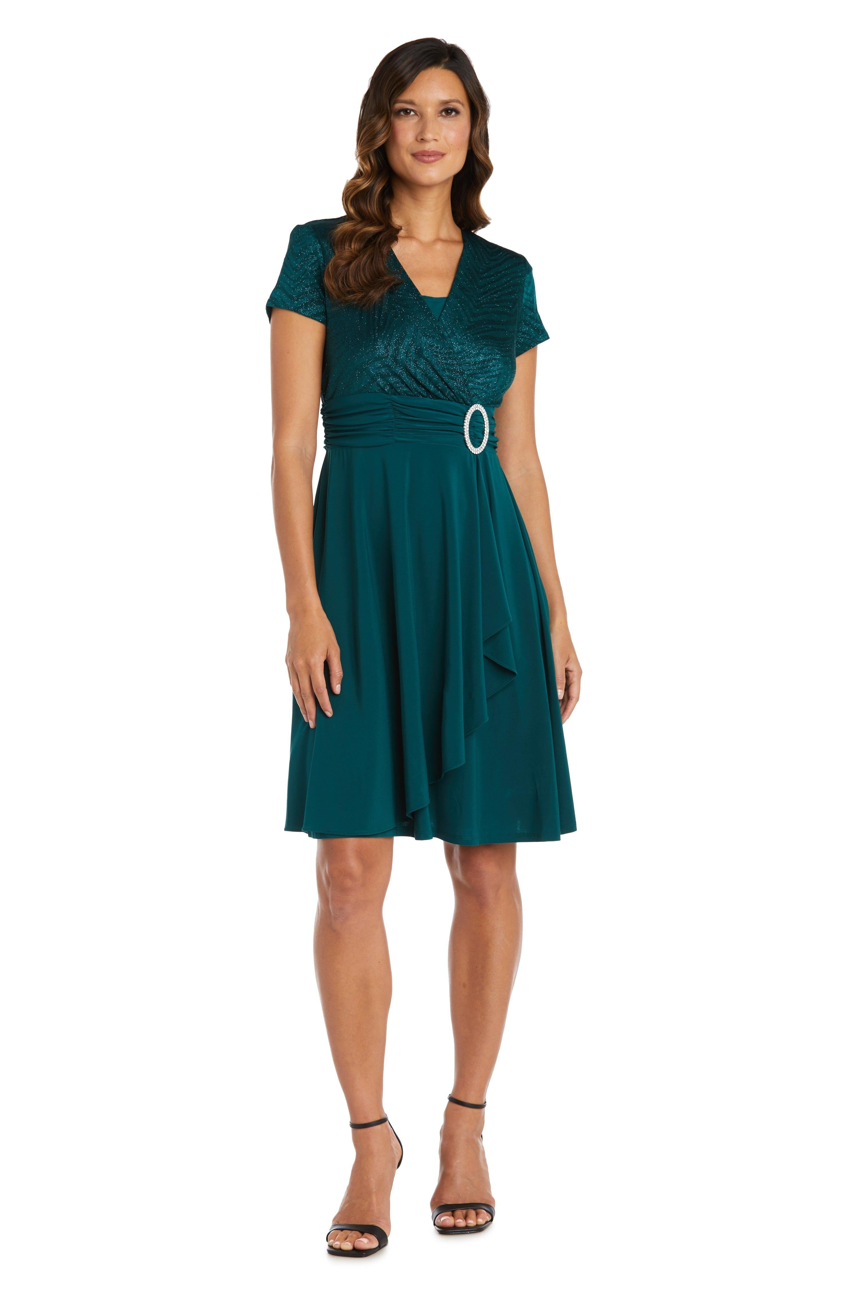 R&M Richards Short Mother of the Bride Dress 9109 - The Dress Outlet