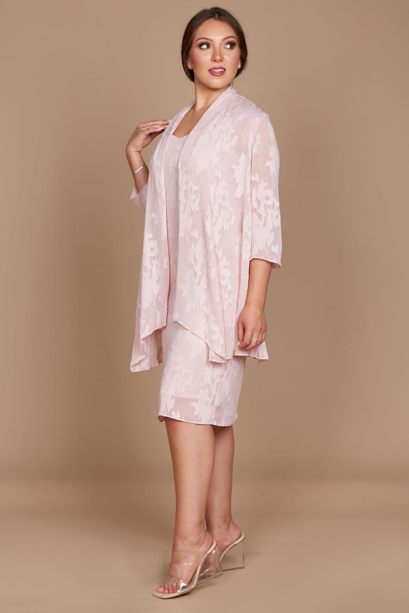 R&M Richards Short Mother of the Bride Dress 9458 - The Dress Outlet