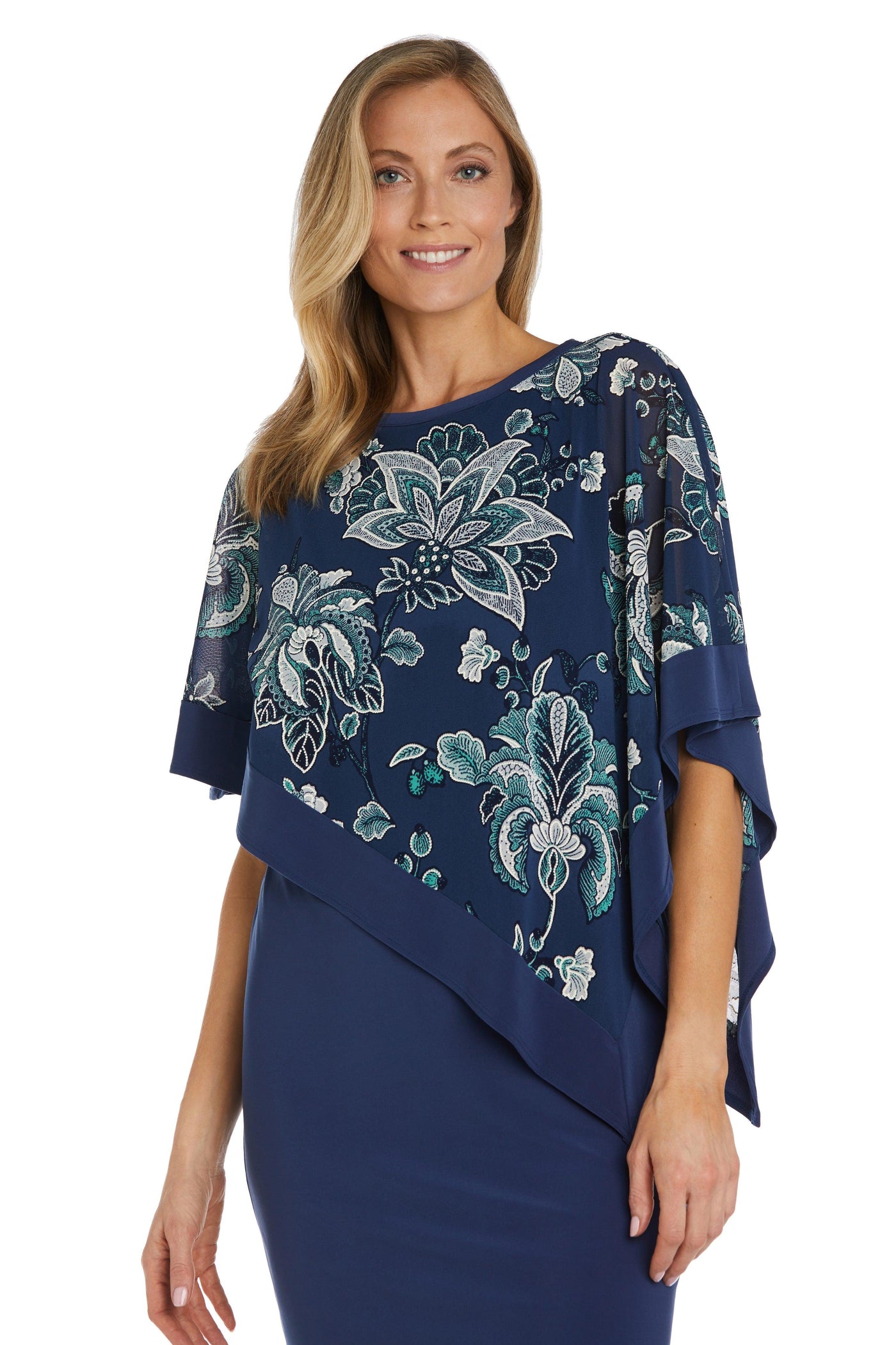 R&M Richards Short Mother of the Bride Dress 9724 - The Dress Outlet