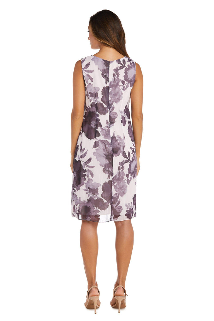 R&M Richards Short Petite Chiffon Jacket Dress 9388P - The Dress Outlet