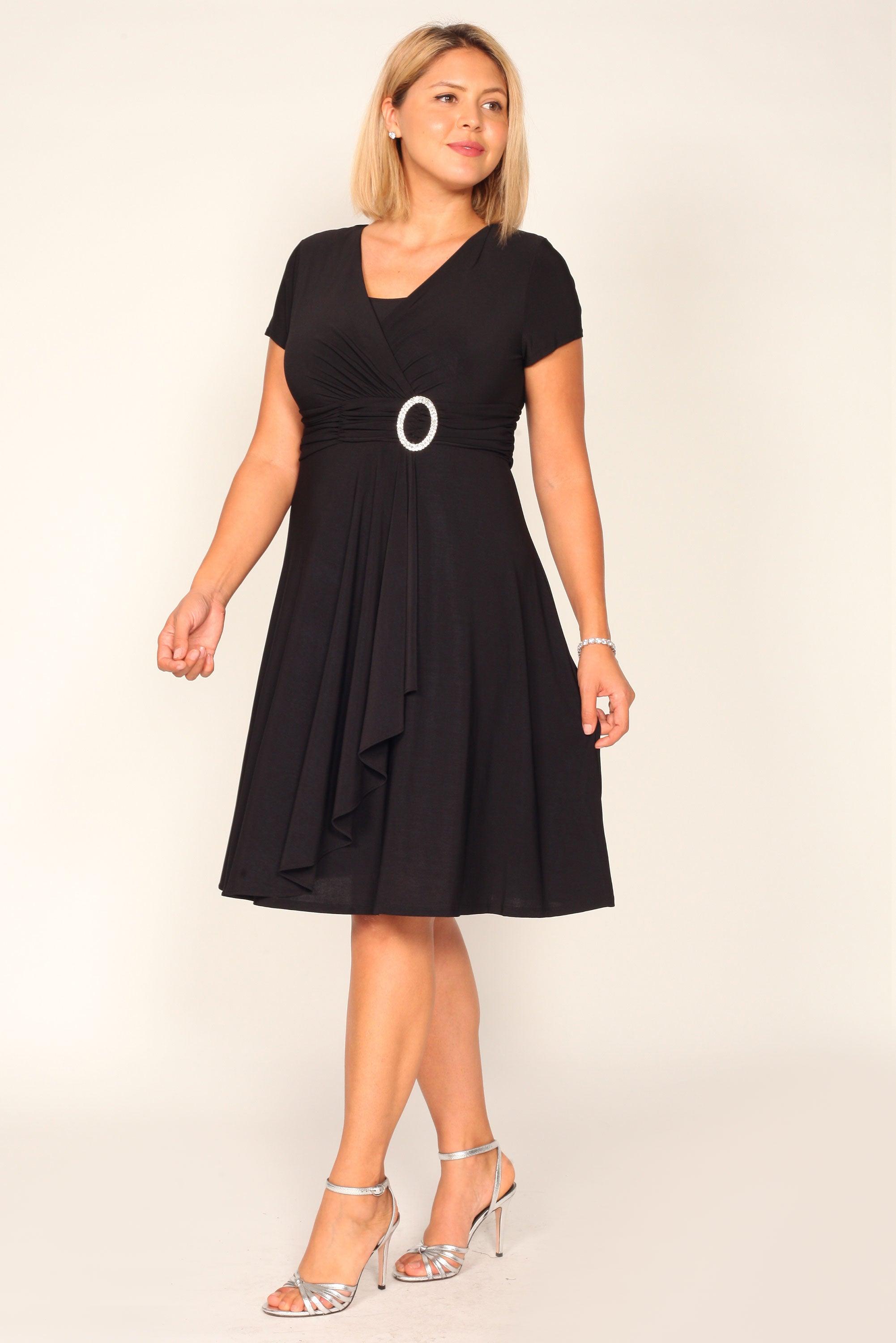 R&M Richards Short Petite Cocktail Dress 1149P - The Dress Outlet