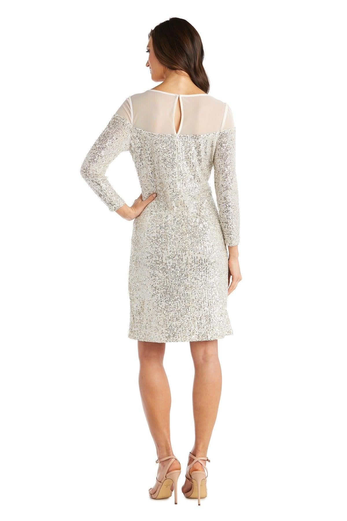 R&M Richards Short Petite Cocktail Dress 2428P - The Dress Outlet