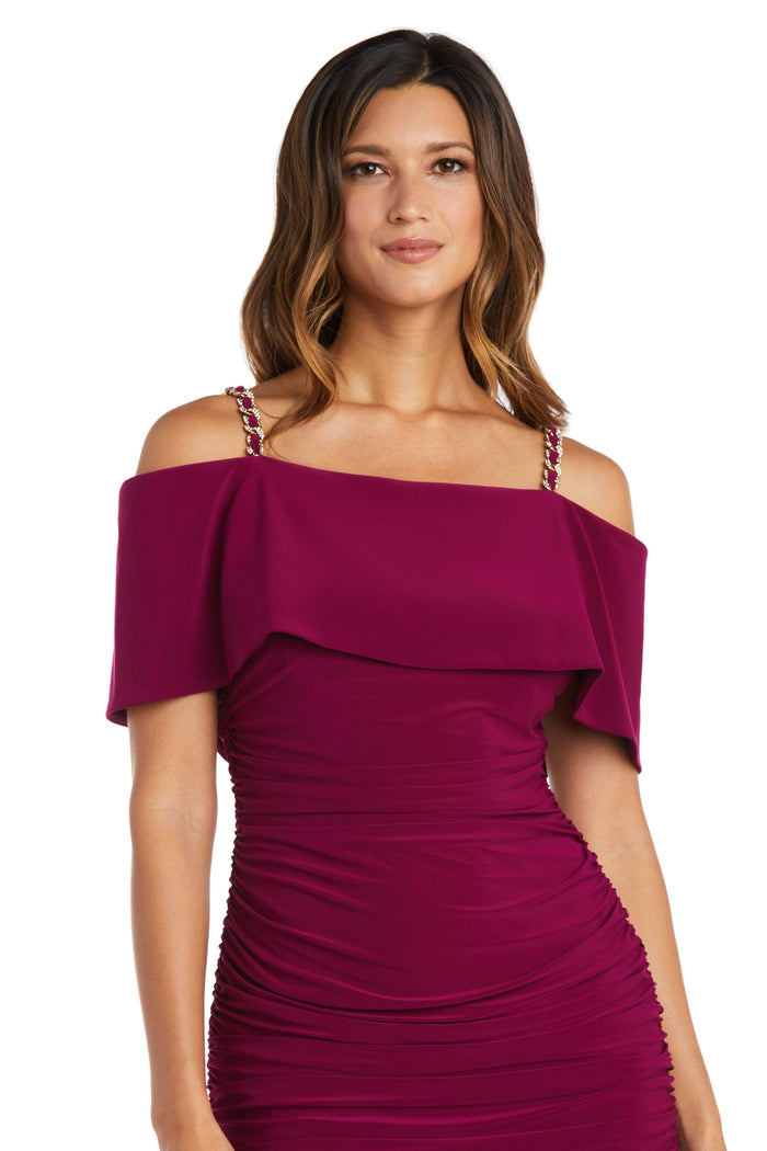 R&M Richards Short Petite Cocktail Dress 9377P - The Dress Outlet