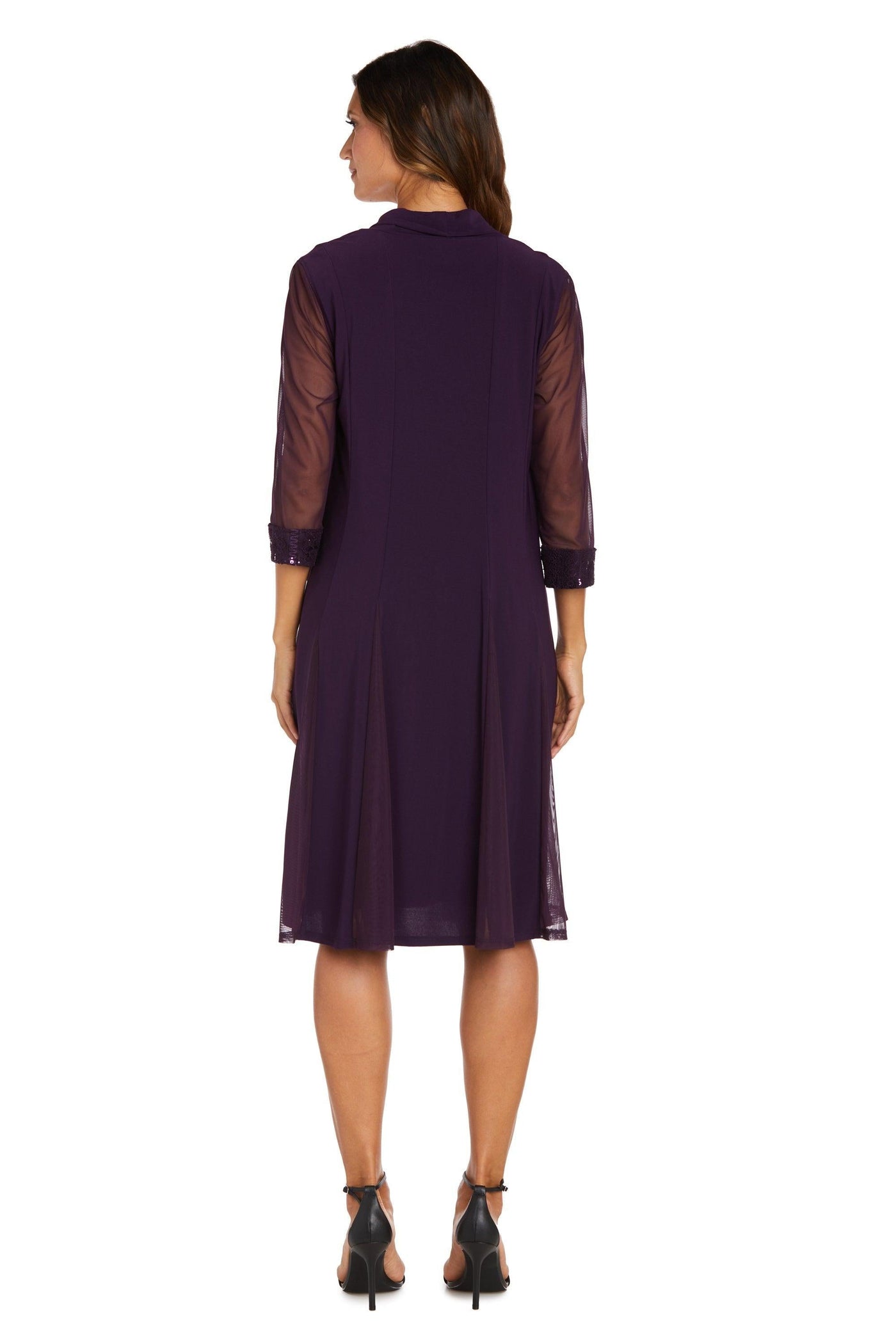 R&M Richards Short Petite Jacket Dress 3221P - The Dress Outlet