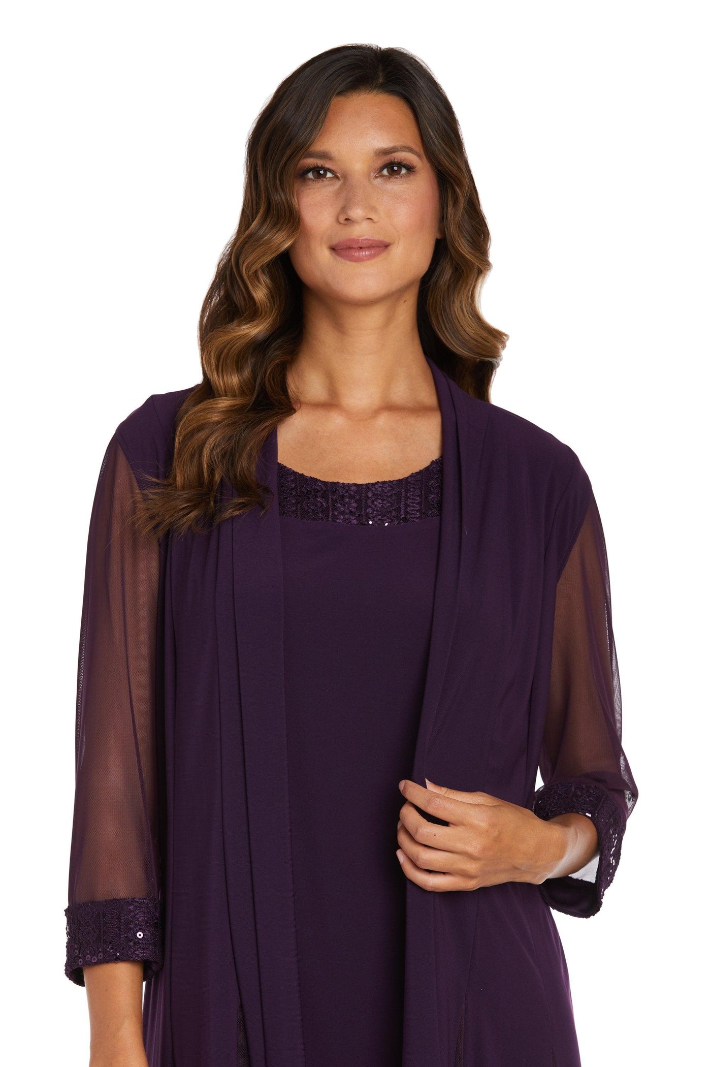 R&M Richards Short Petite Jacket Dress 3221P - The Dress Outlet