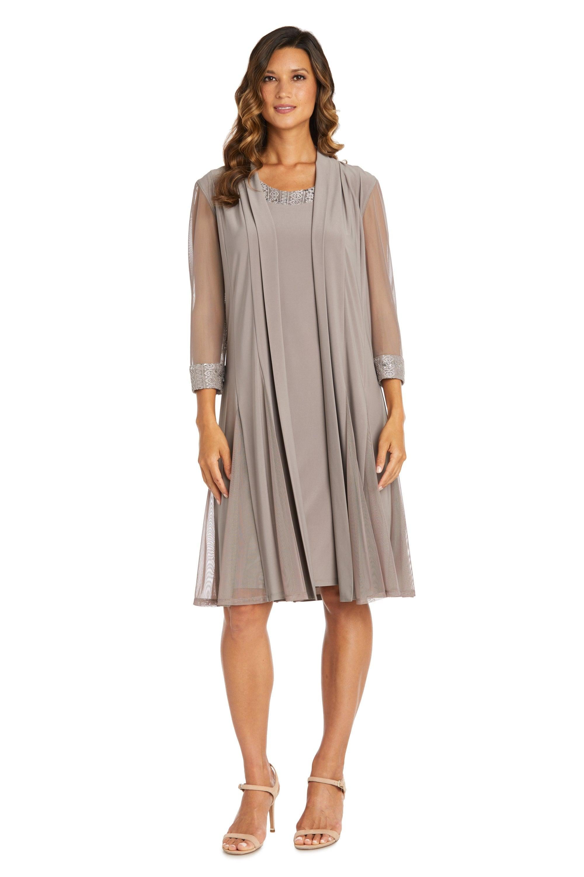 R&M Richards Short Petite Jacket Dress 3221P - The Dress Outlet