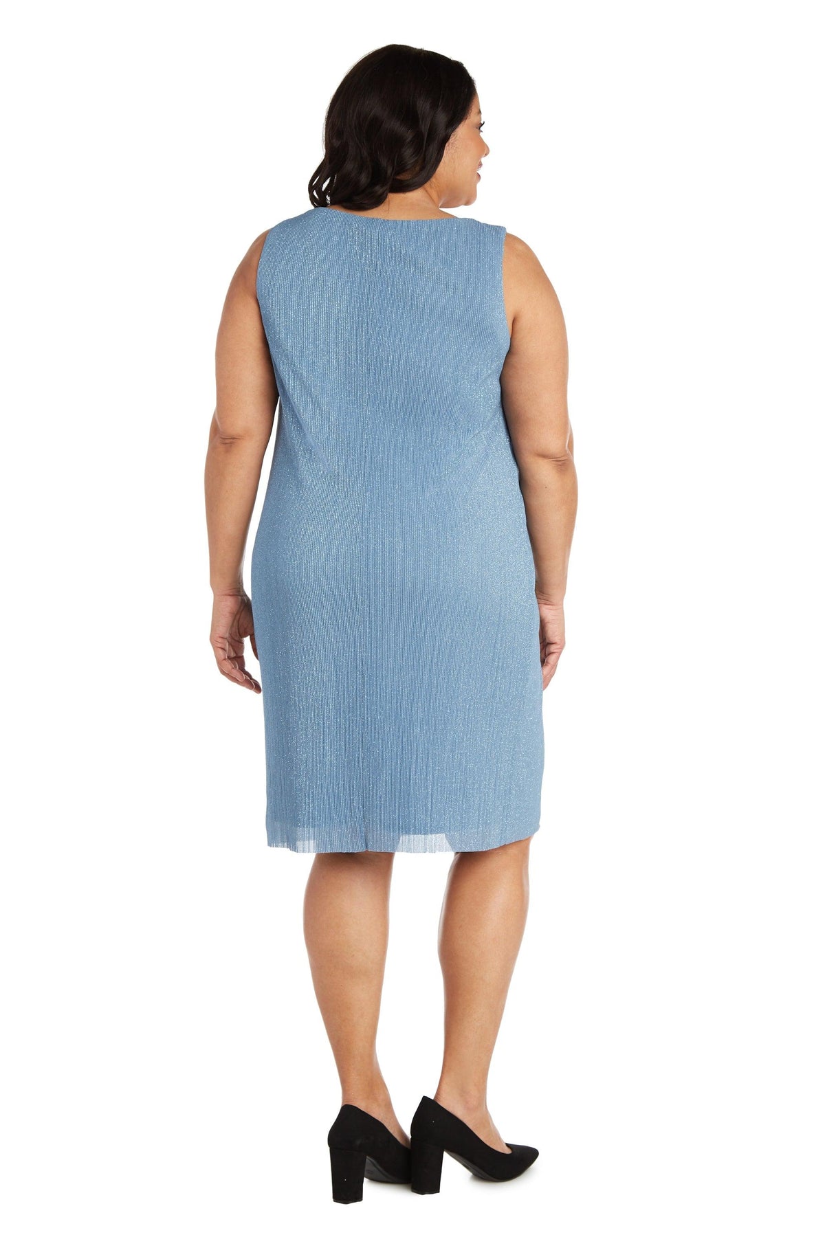R&M Richards Short Plus Size Dress 2583W - The Dress Outlet