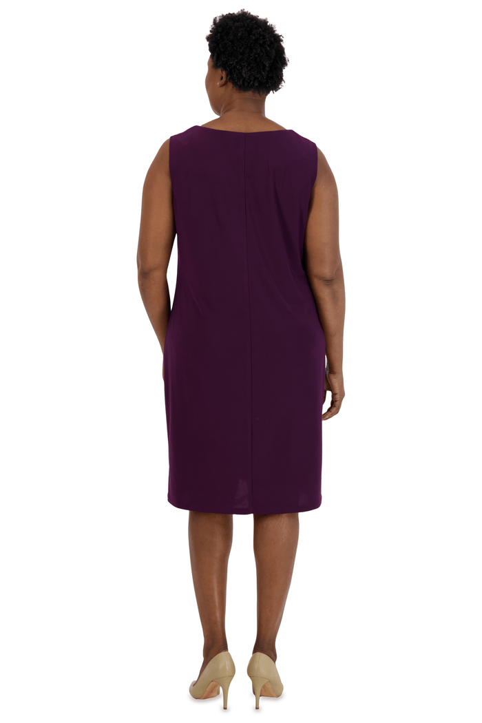 R&M Richards Short Plus Size Jacket Dress 7679W - The Dress Outlet