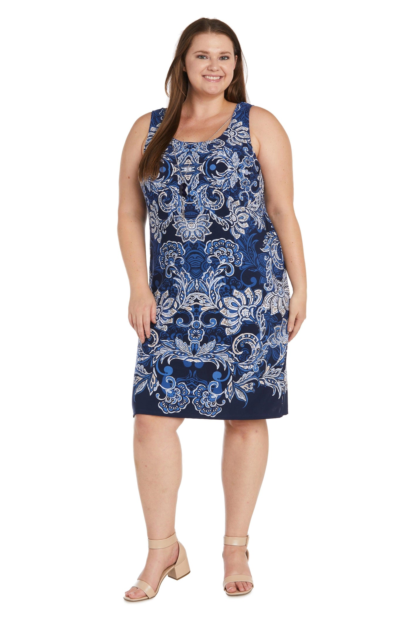 R&M Richards Short Plus Size Jacket Dress 9397W - The Dress Outlet