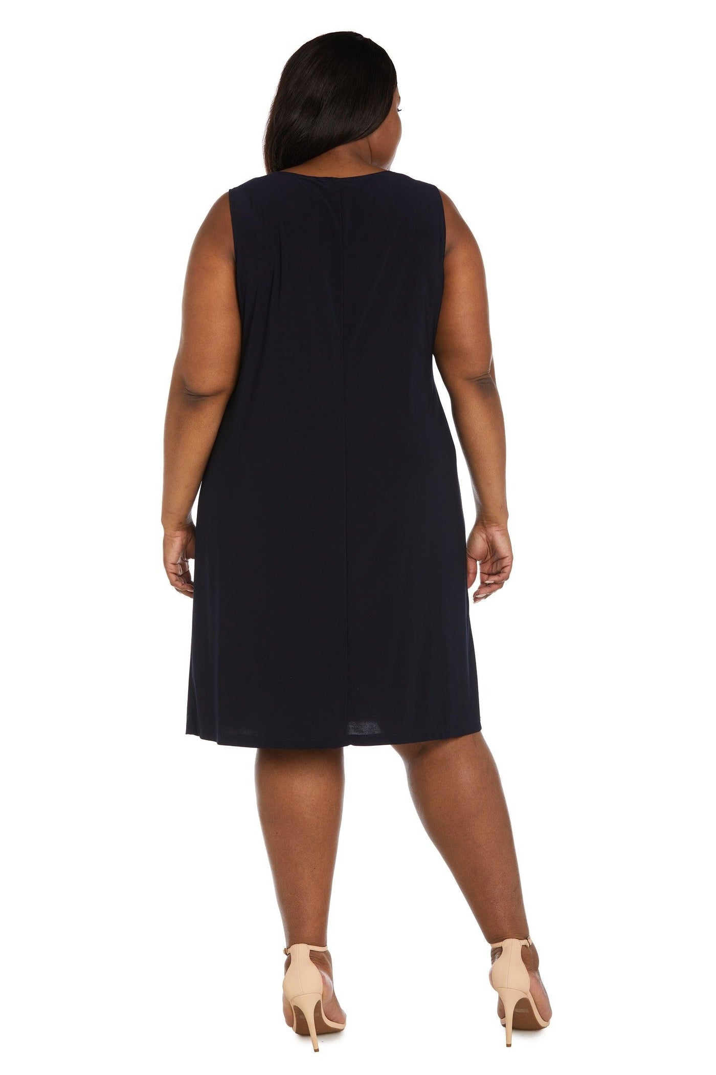 R&M Richards Short Plus Size Jacket Dress 9636W - The Dress Outlet