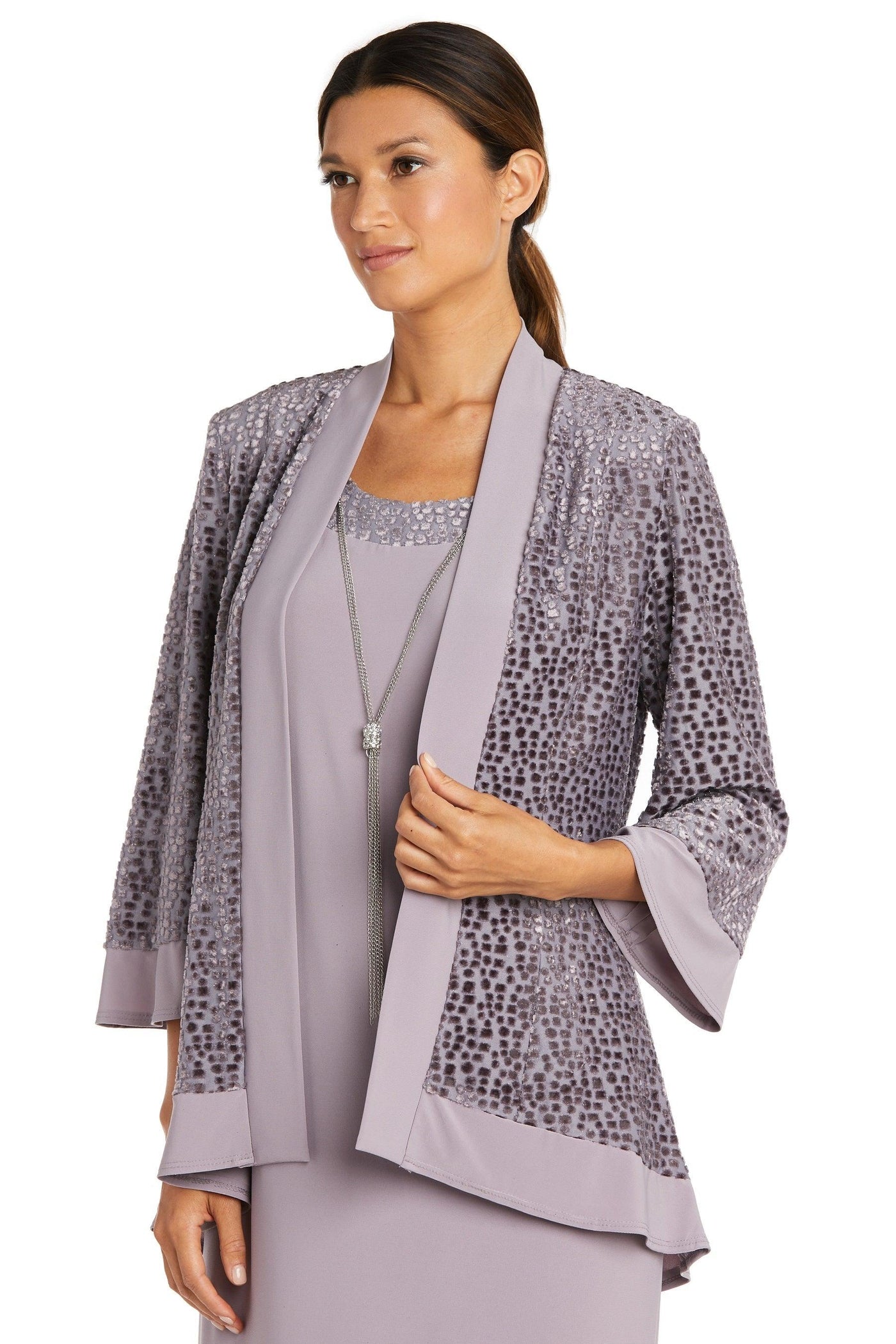 R&M Richards Short Sleeveless Jacket Dress 7597 - The Dress Outlet