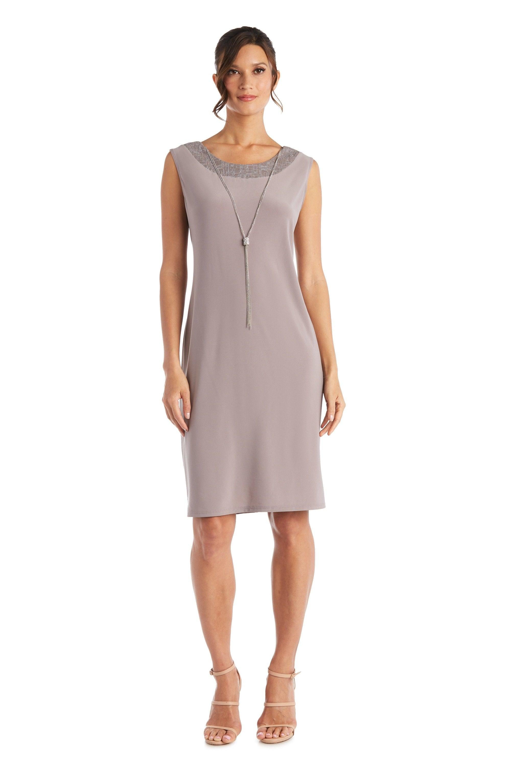 R&M Richards Short Two Piece Jacket Dress 5823P - The Dress Outlet