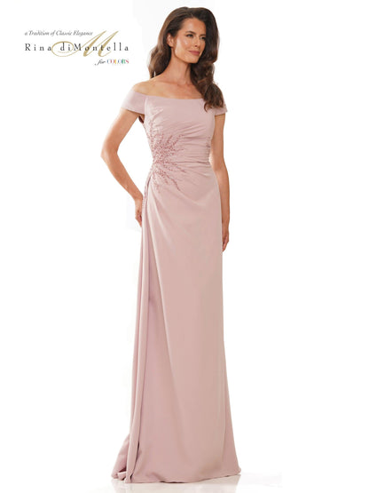 Rina di Montella Long Formal Dress 2806 - The Dress Outlet