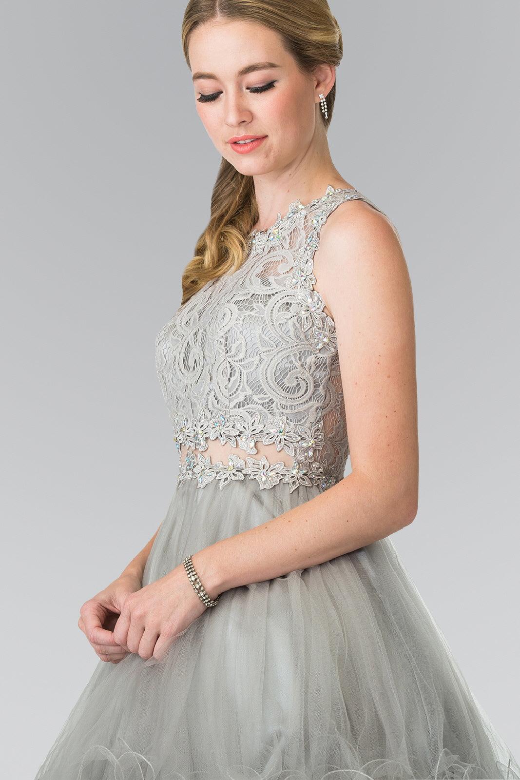 Short Prom Sleeveless Cocktail Dress Sale - The Dress Outlet