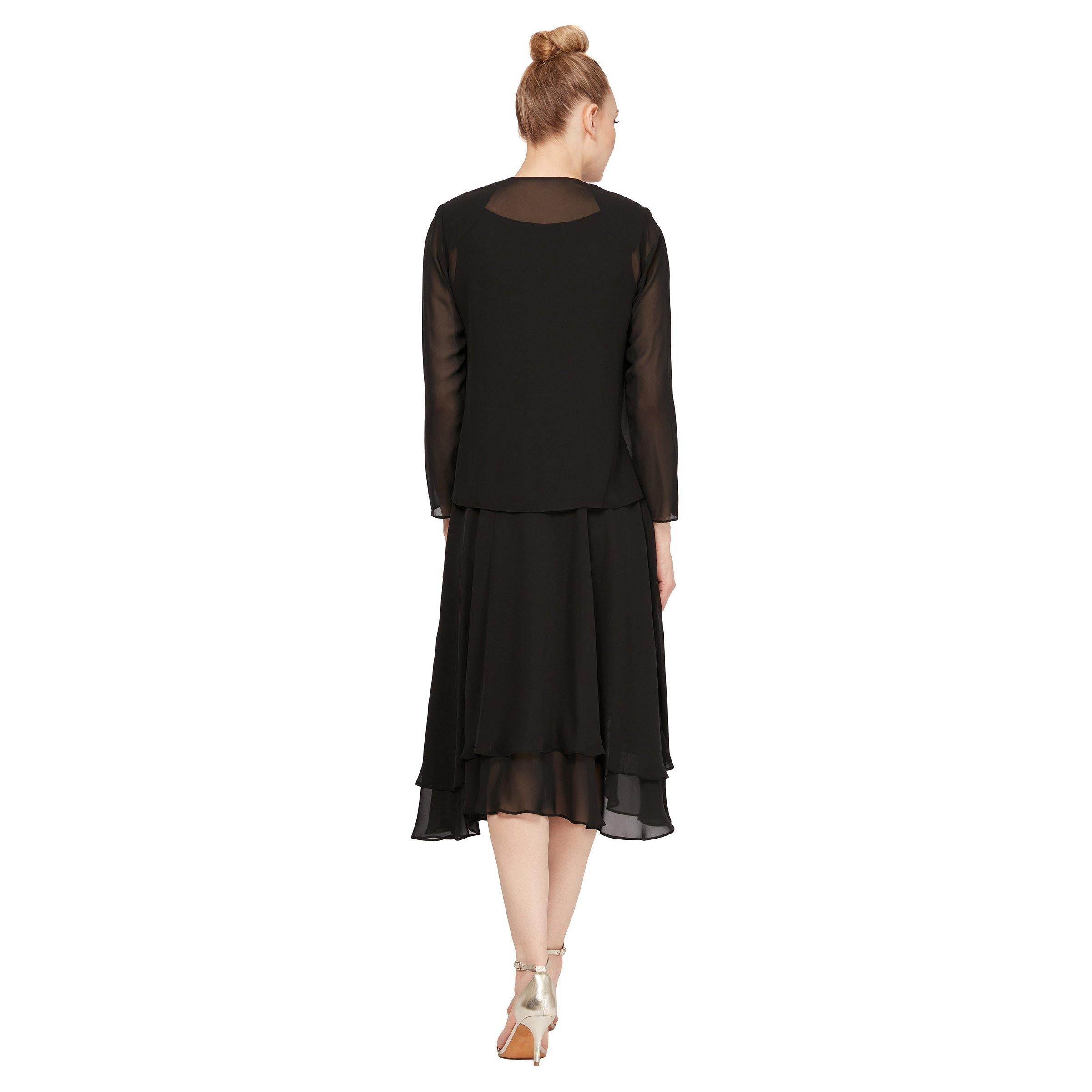 SL Fashions Mother of the Bride Jacket Dress 116184 - The Dress Outlet